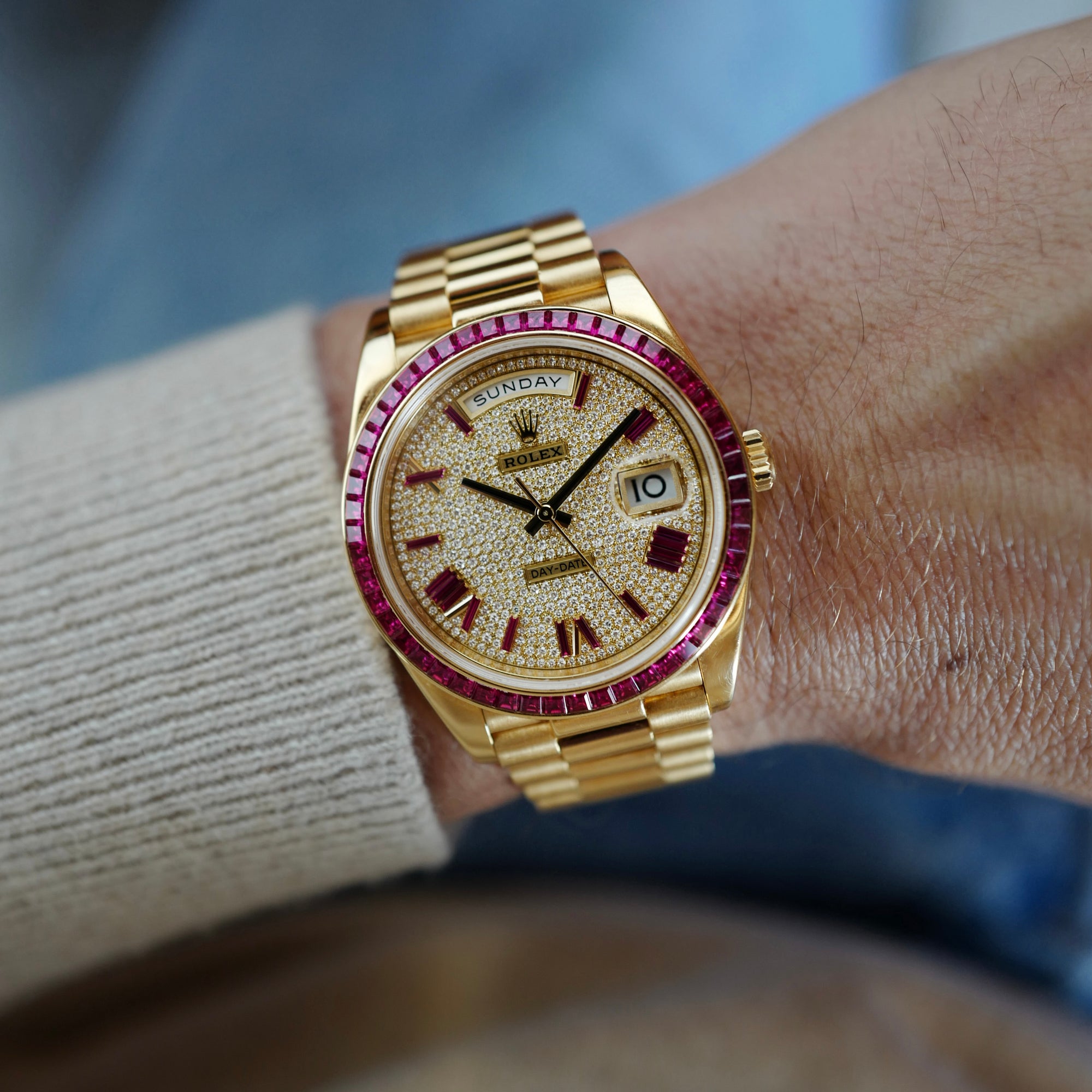 Rolex Yellow Gold Day-Date Ref. 228398TRU (New Arrival)