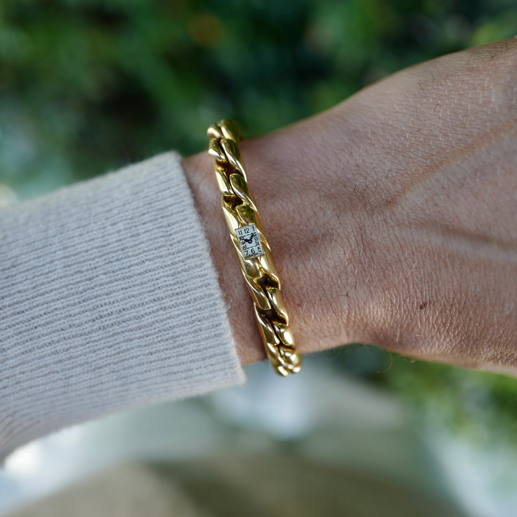 Cartier Yellow Gold Mechanical Watch
