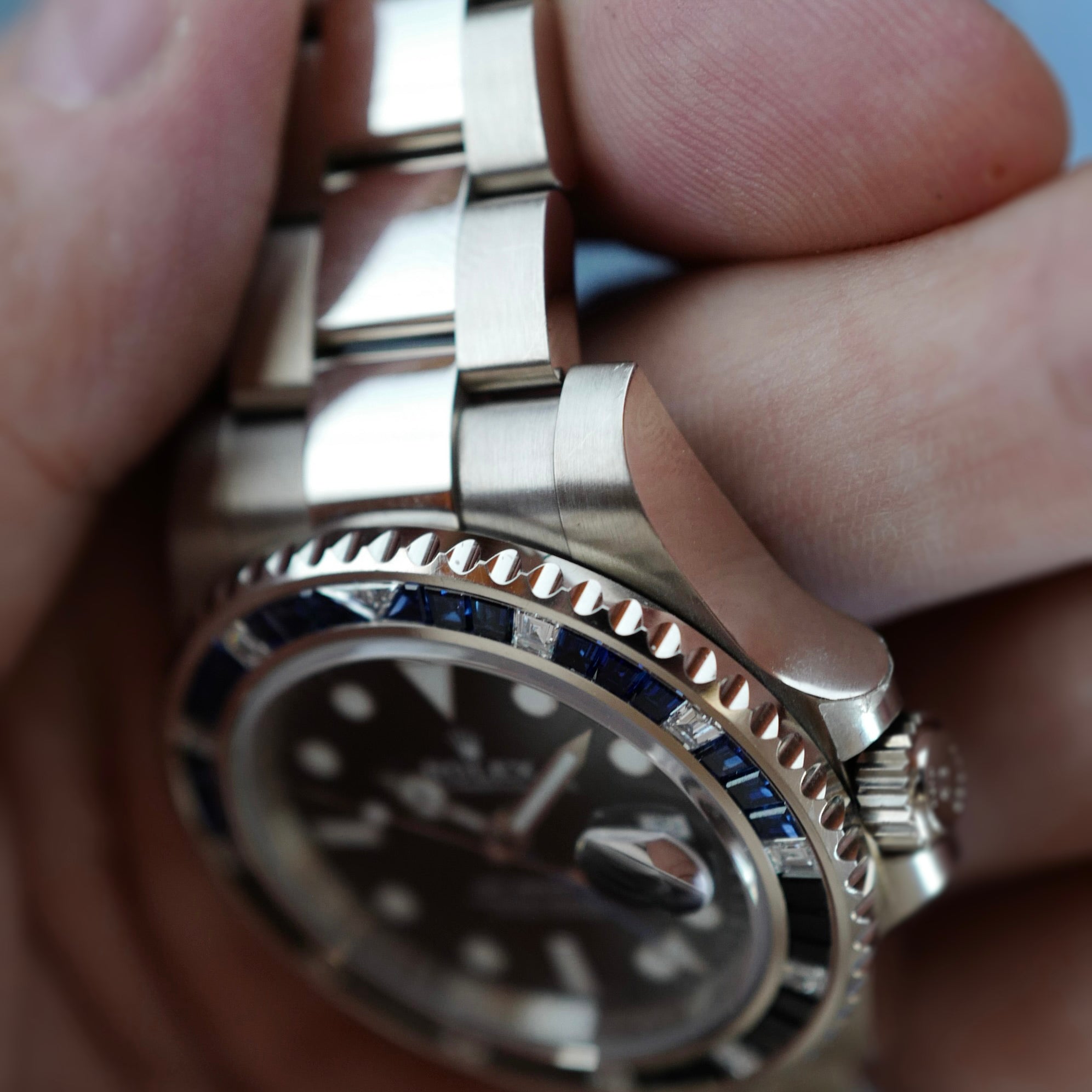 Rolex White Gold GMT-Master Bruce Wayne Watch Ref. 116749