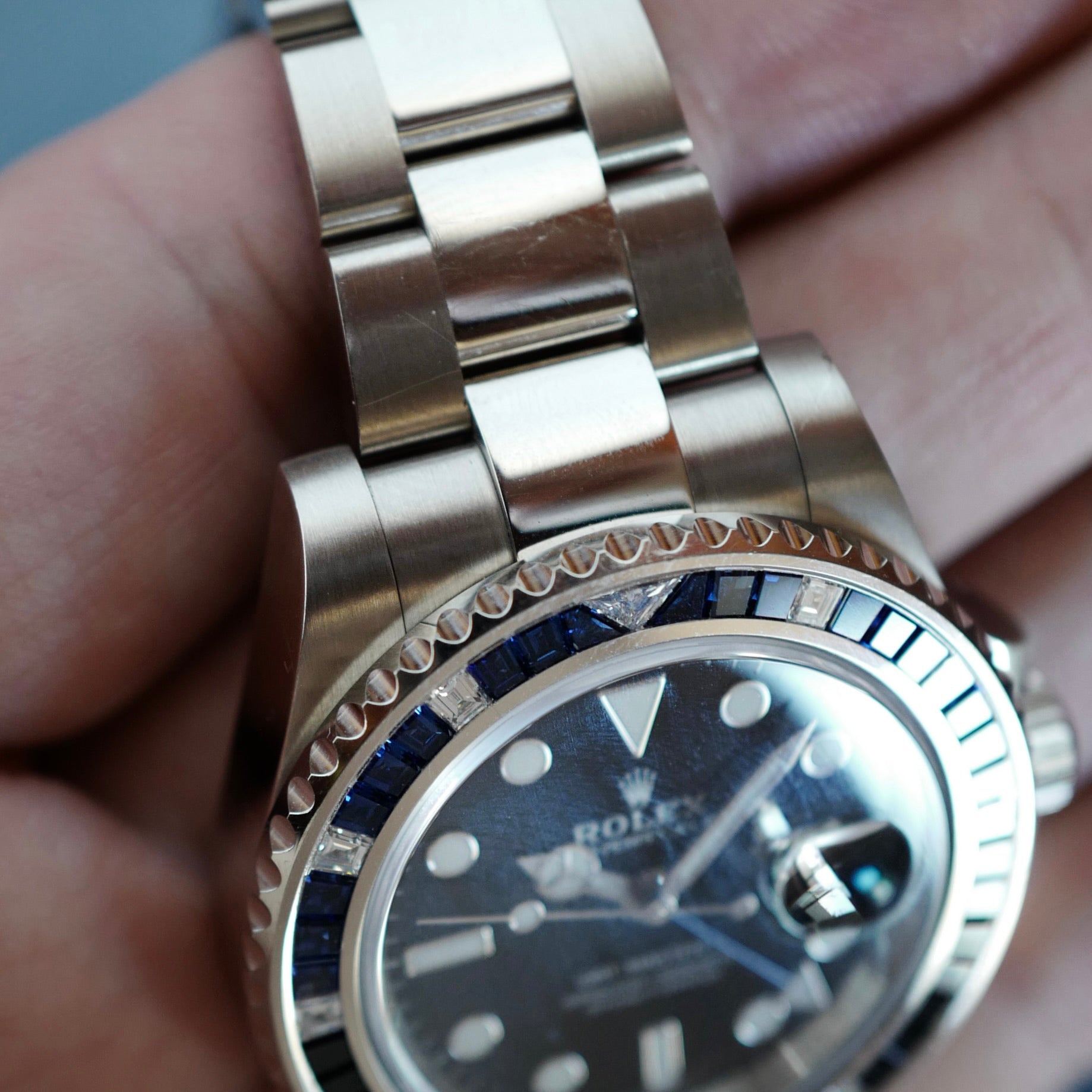 Rolex White Gold GMT-Master Bruce Wayne Watch Ref. 116749