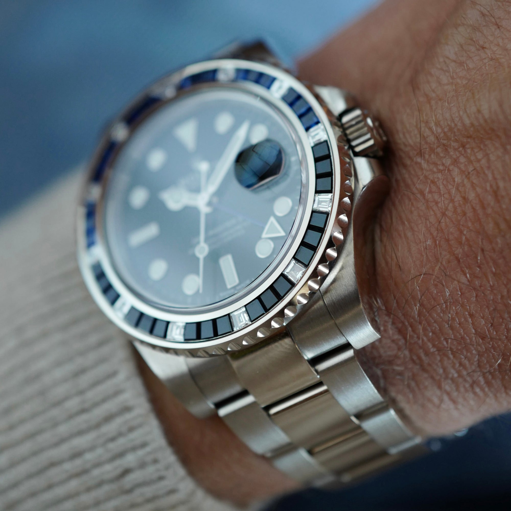 Rolex White Gold GMT-Master Bruce Wayne Watch Ref. 116749