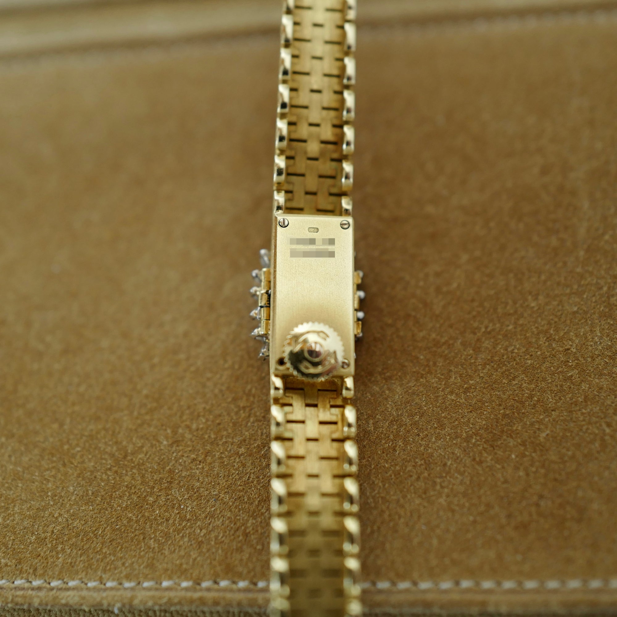 Piaget Yellow Gold Coral &amp; Diamond Cover Watch