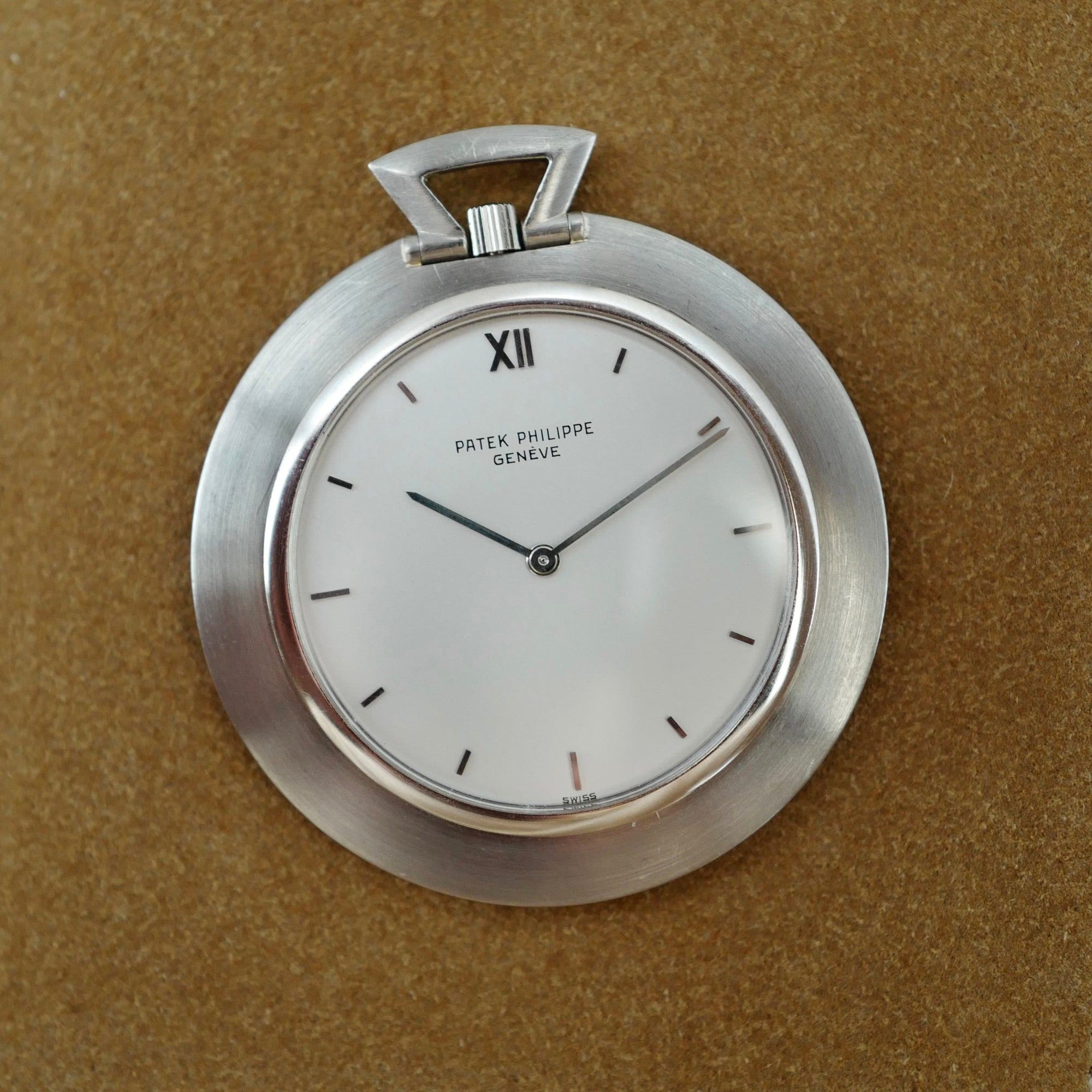 Patek White Gold Pocket Watch Ref. 855