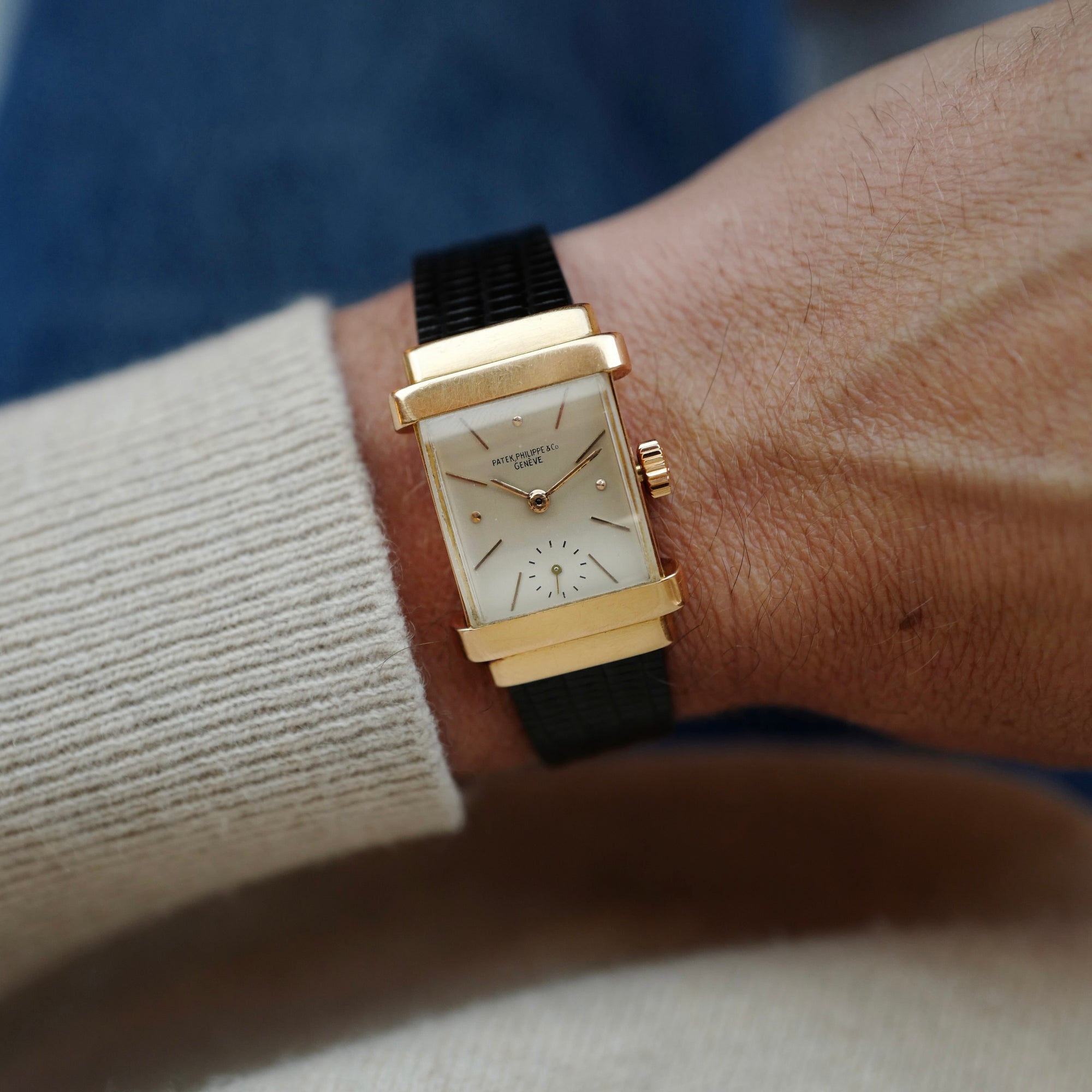 Patek Philippe Rose Gold Top Hat Watch Ref. 1450 (New Arrival)