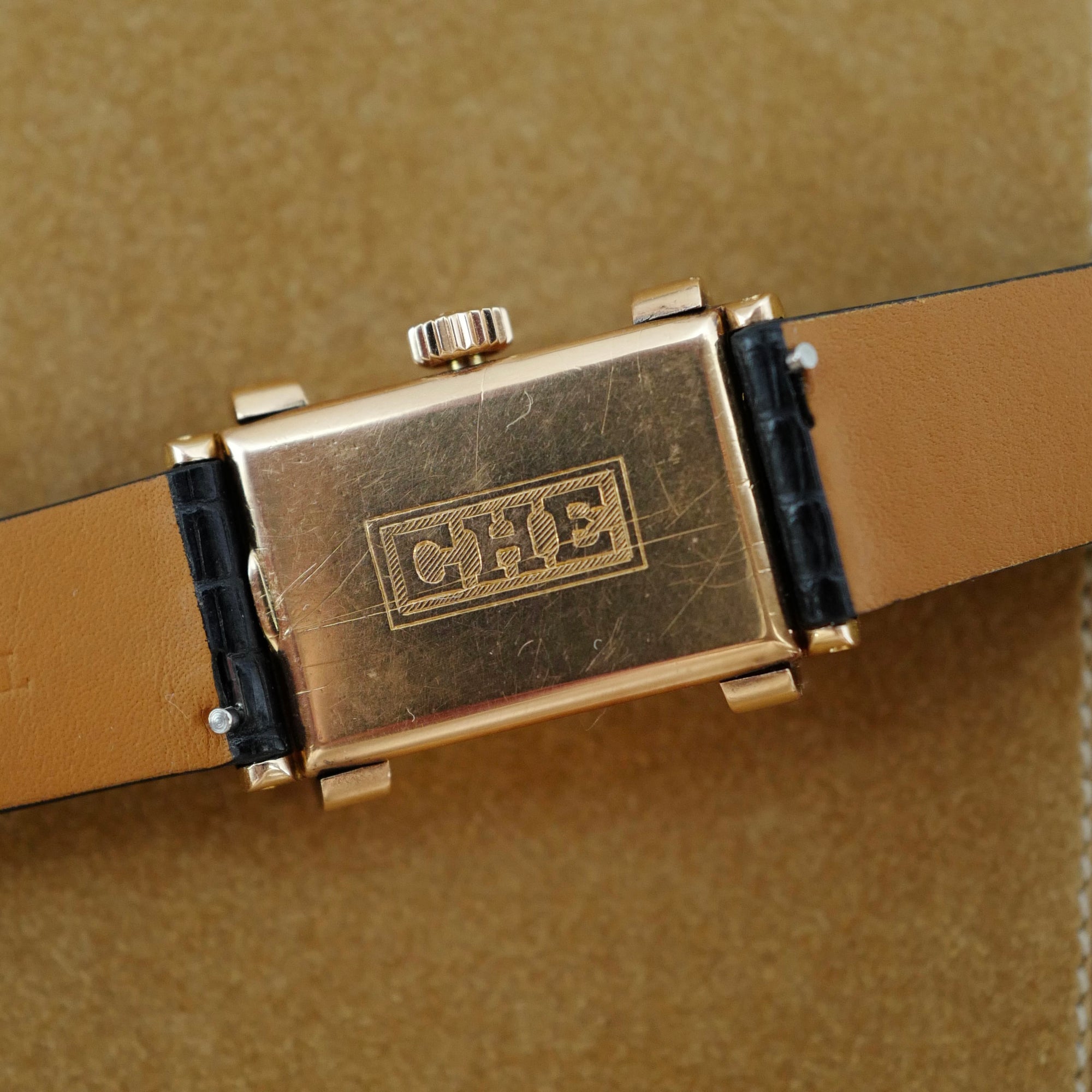 Patek Philippe Rose Gold Top Hat Watch Ref. 1450 (New Arrival)