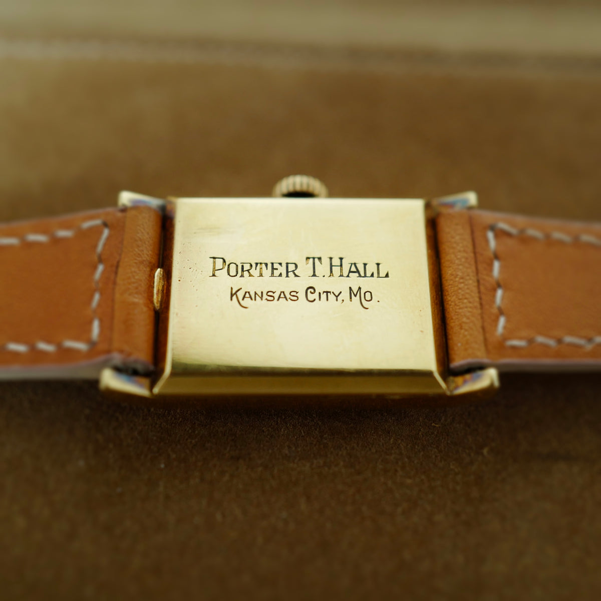Patek Philippe Yellow Gold Rectangular Watch