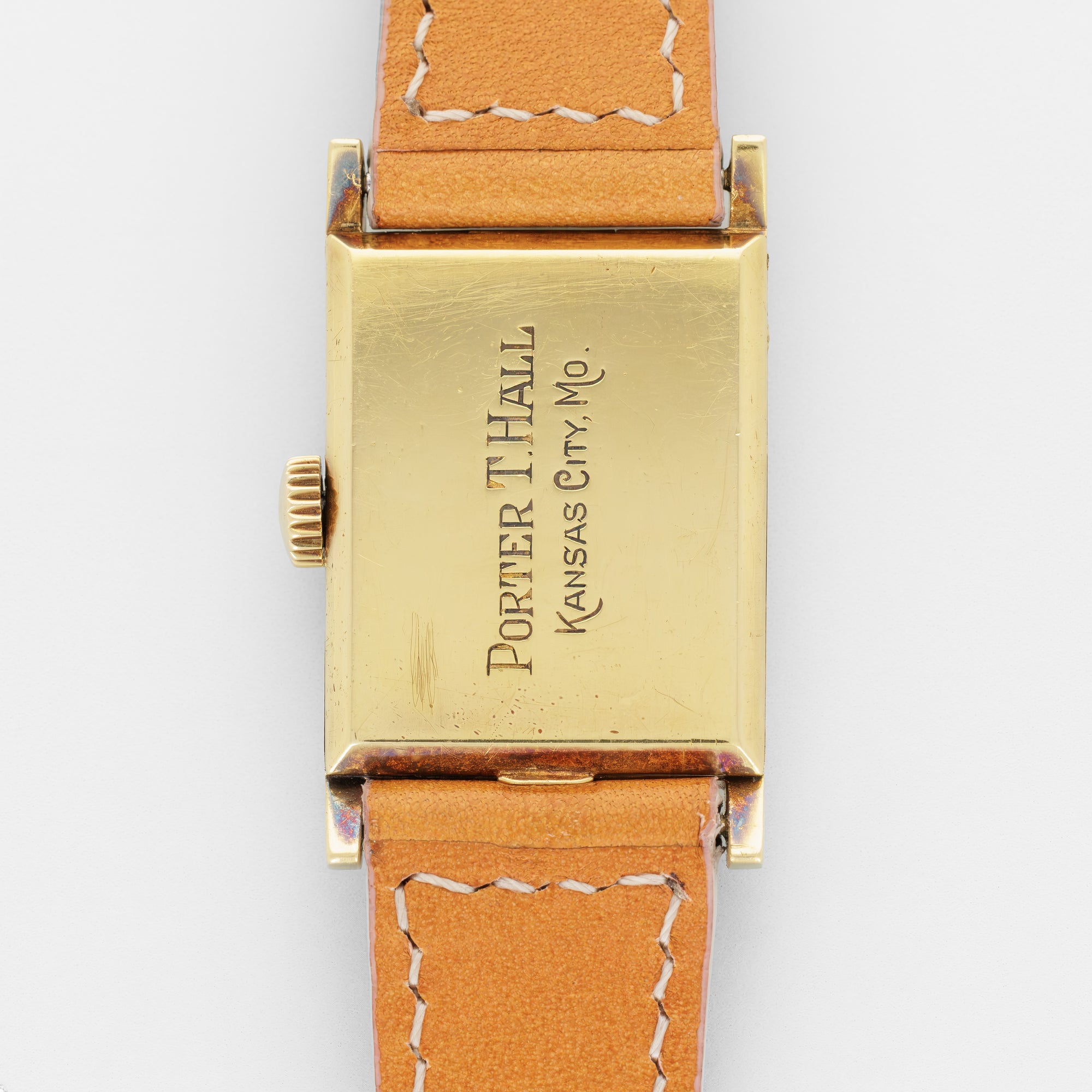 Patek Philippe Yellow Gold Rectangular Watch