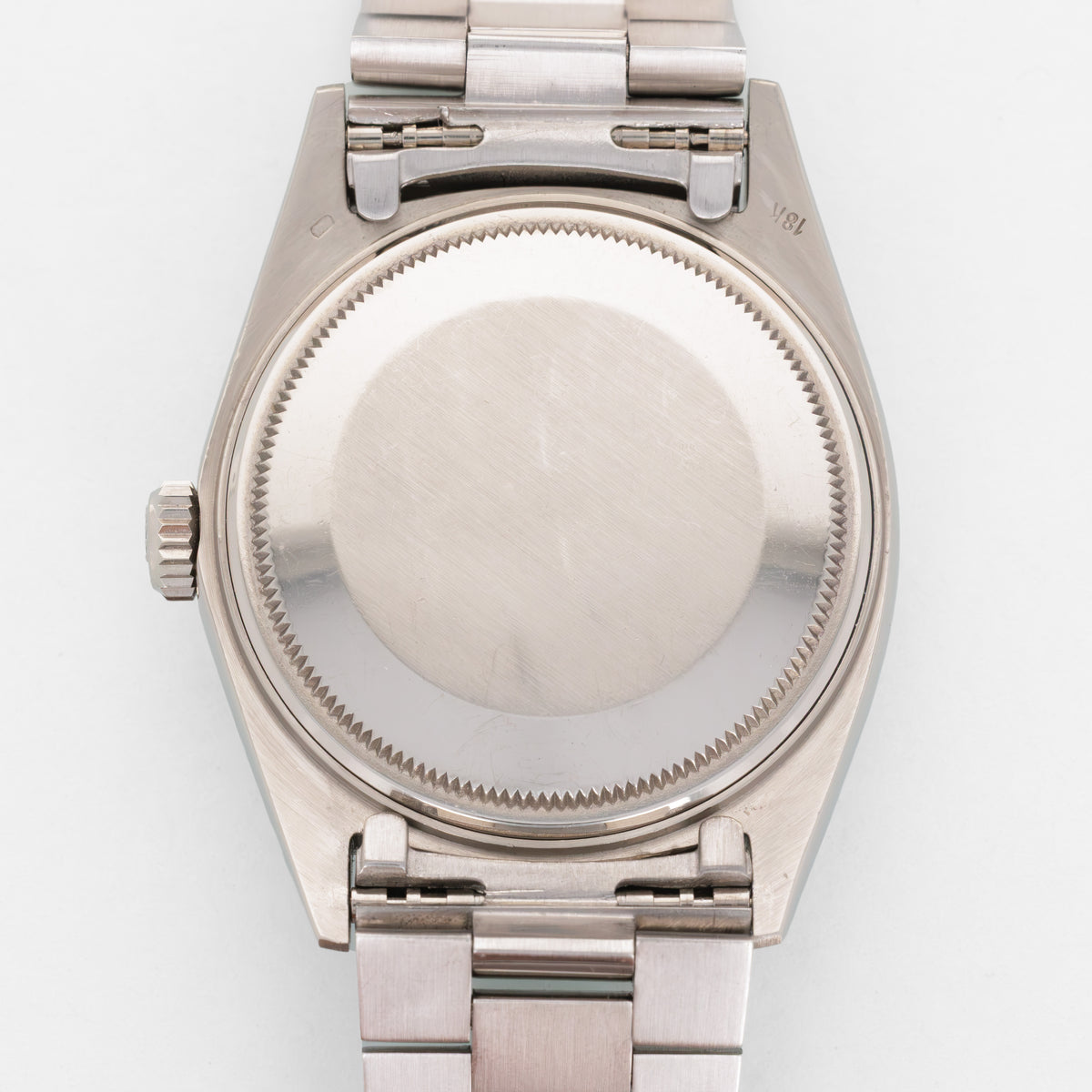Rolex White Gold Day-Date Green Stella Watch Ref. 1803