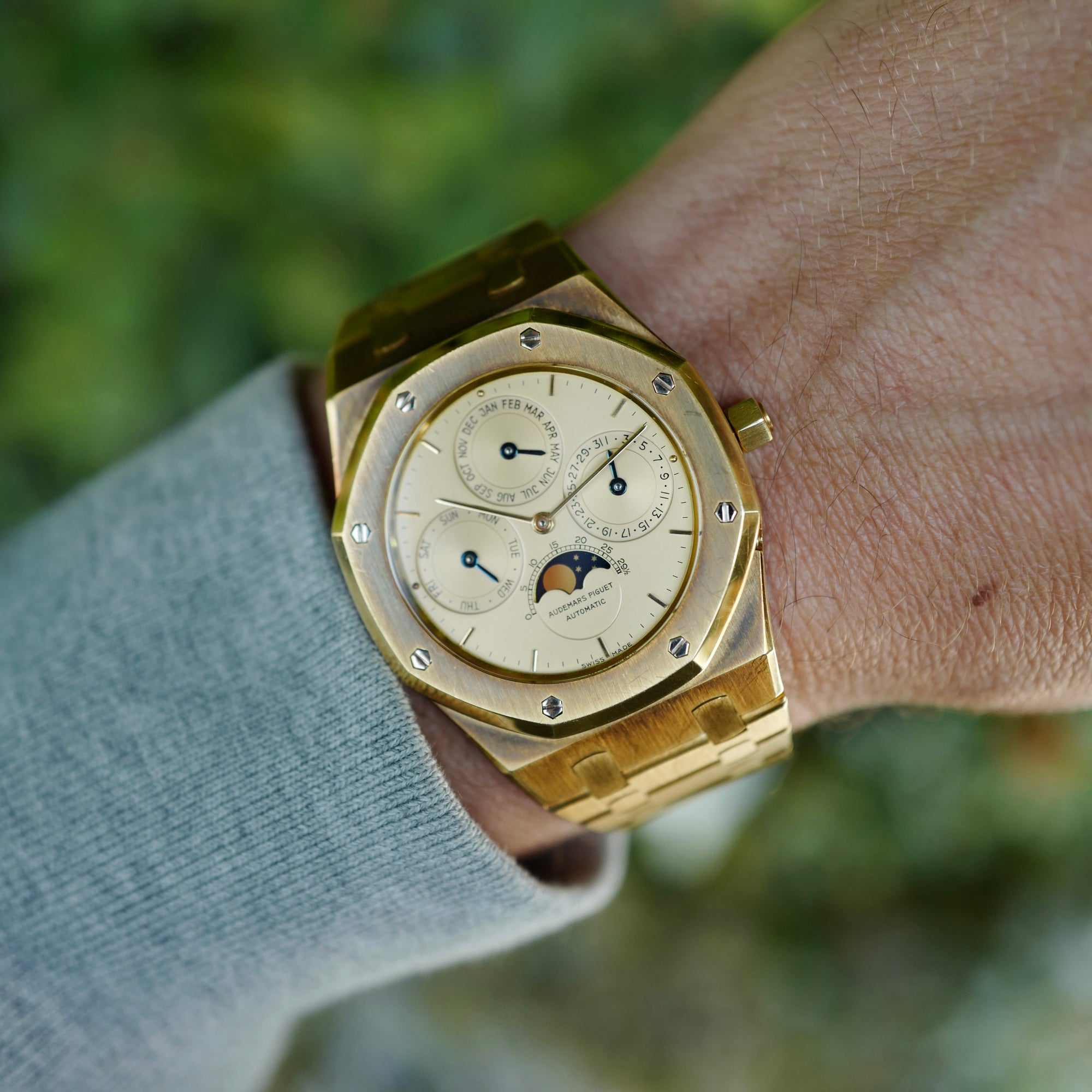 Audemars Piguet Yellow Gold Royal Oak Perpetual Calendar Ref. 25654BA