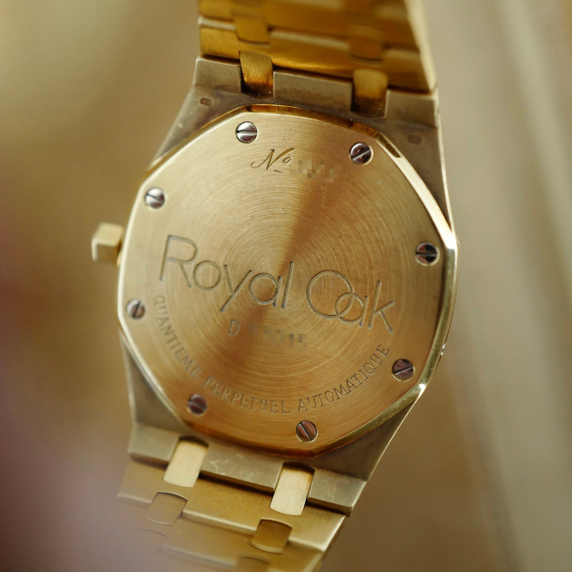 Audemars Piguet Yellow Gold Royal Oak Perpetual Calendar Ref. 25654BA