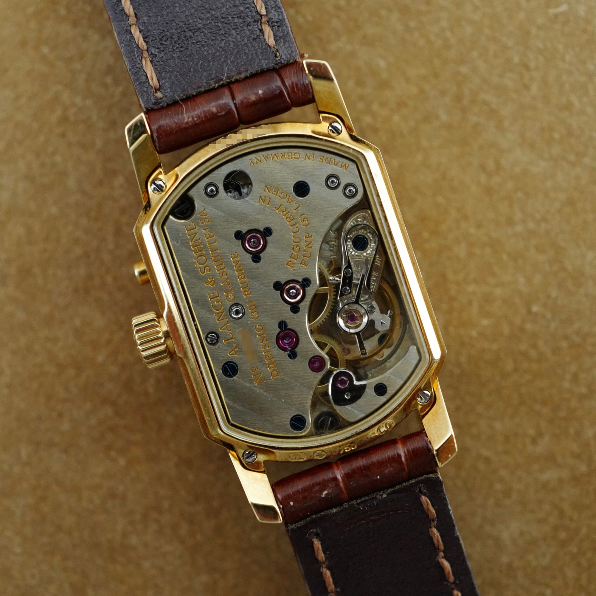 A. Lange &amp; Sohne Yellow Gold Arkade Ref. 103.021