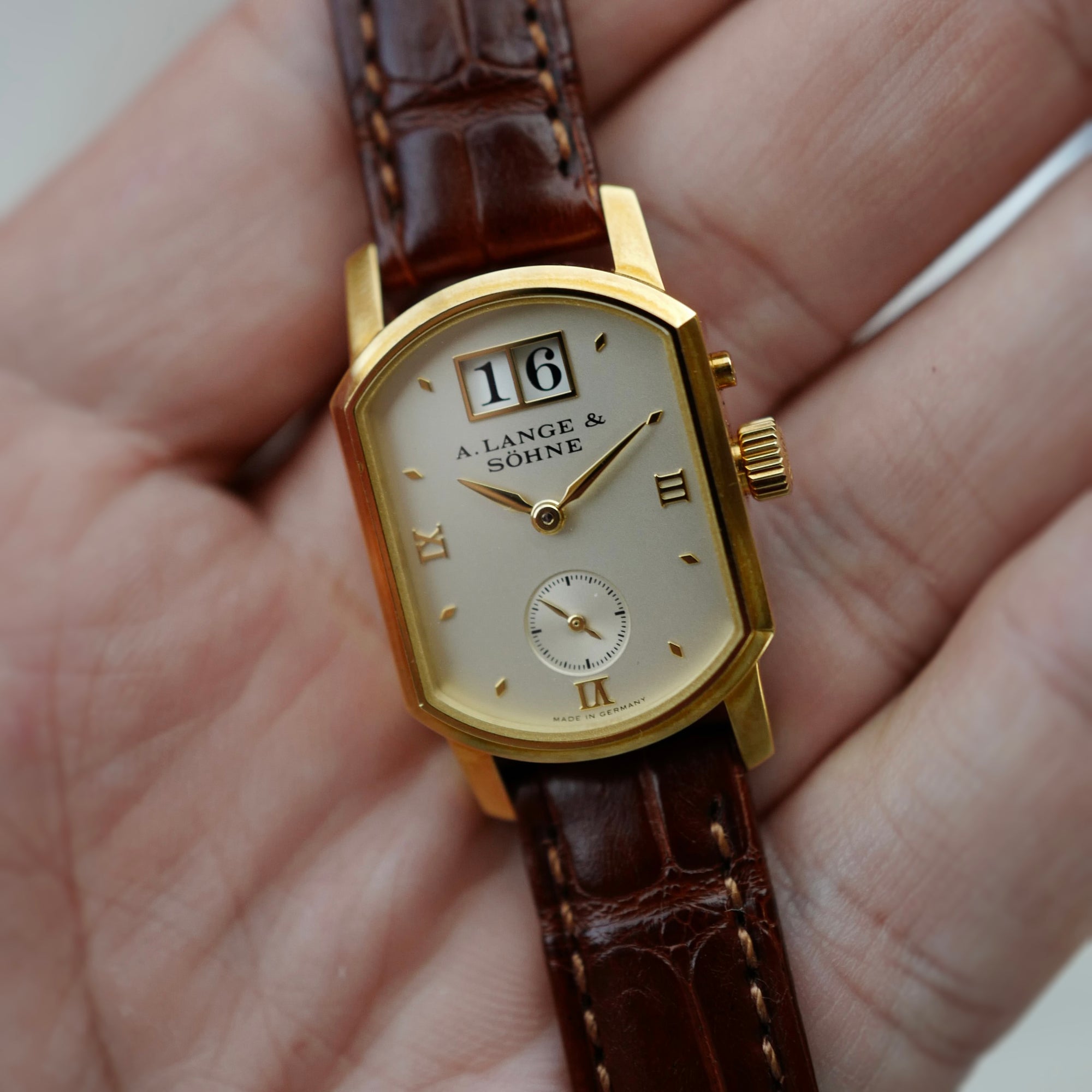 A. Lange &amp; Sohne Yellow Gold Arkade Ref. 103.021