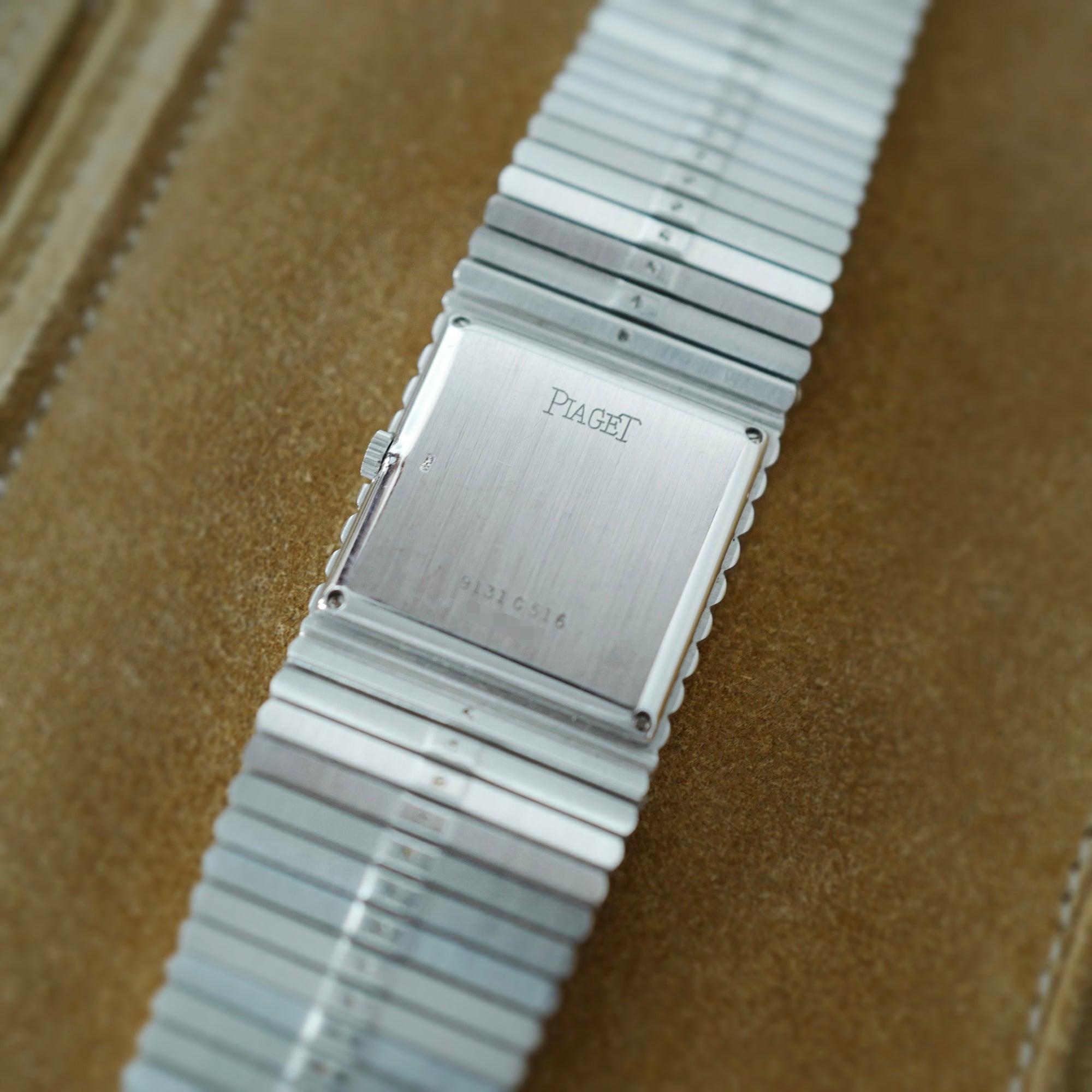 Piaget White Gold Emperador Ref. 9131C516 Super Heavy with Diamond Dial (New Arrival)