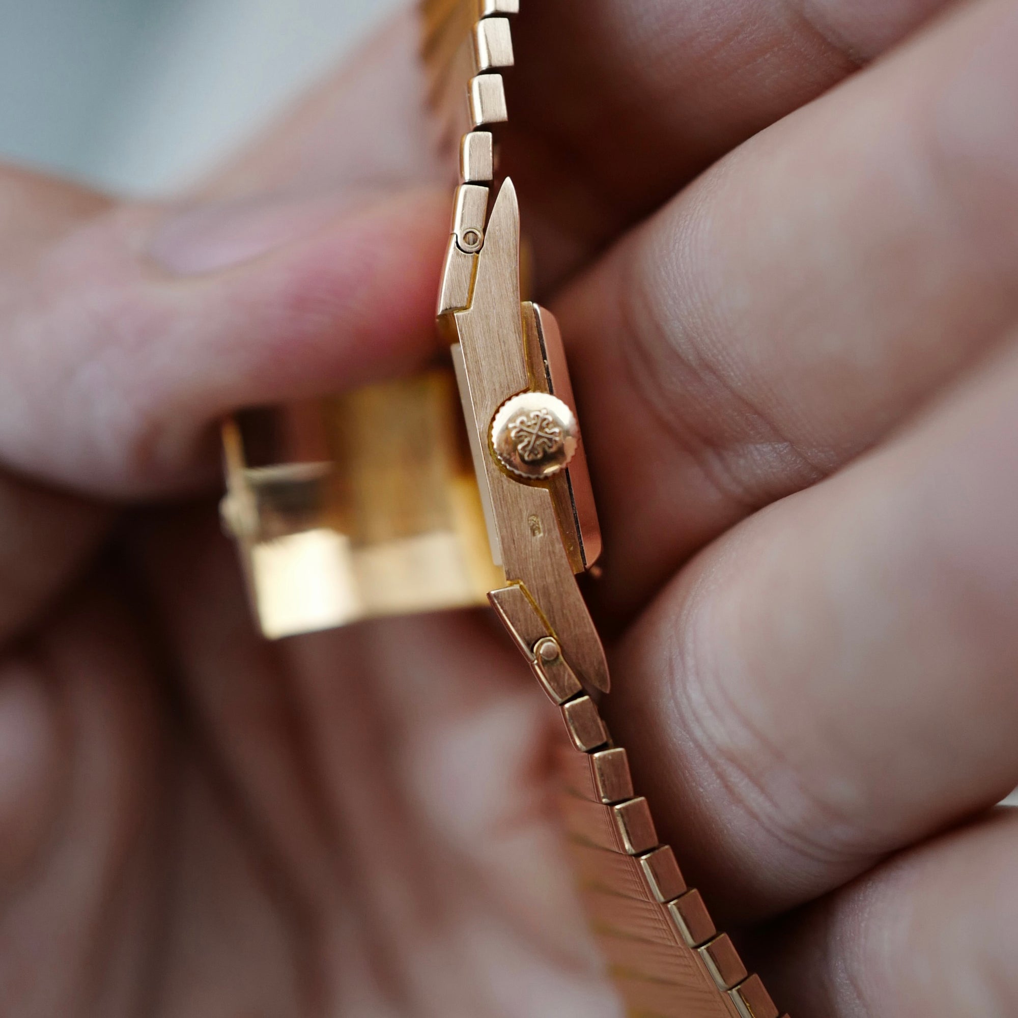Patek Philippe Pink Gold Concealed Gay Freres Watch (New Arrival)