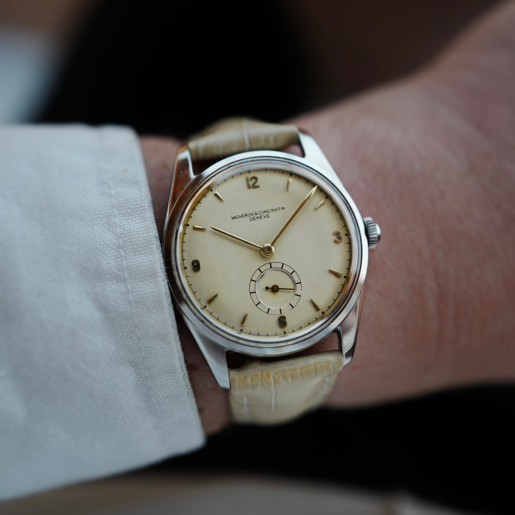 Vacheron Constantin Steel Mechanical Watch (New Arrival)