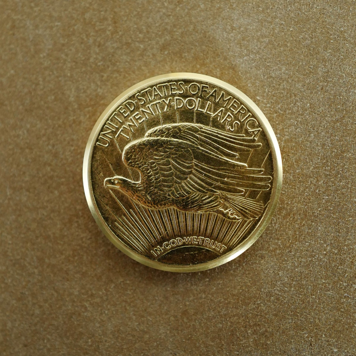 Patek Philippe Yellow Gold Twenty Dollar Coin Watch Ref. 802