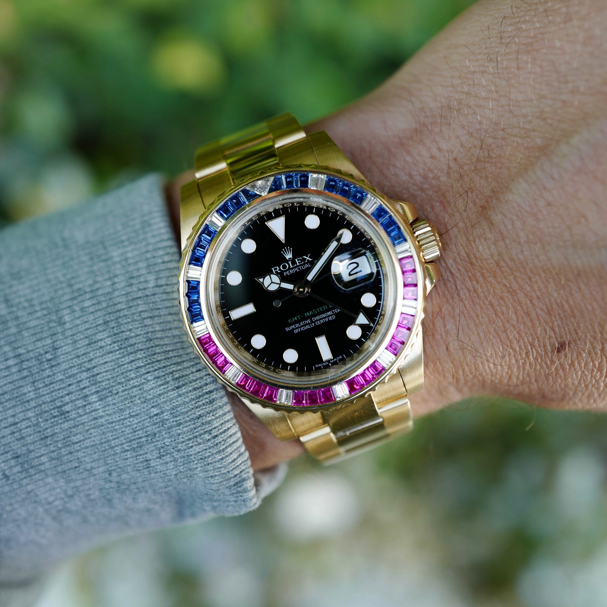 Rolex Yellow Gold SARU GMT-Master Watch Ref. 116748 (New Arrival)