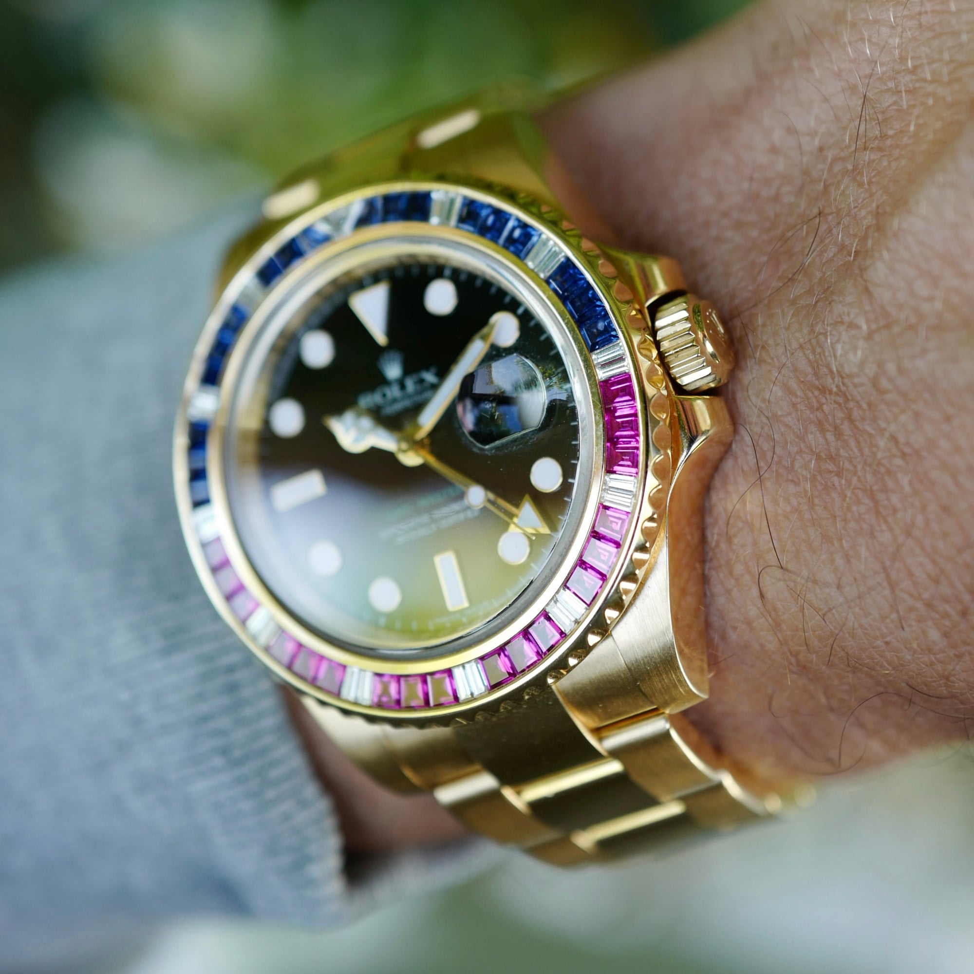 Rolex Yellow Gold SARU GMT-Master Watch Ref. 116748 (New Arrival)