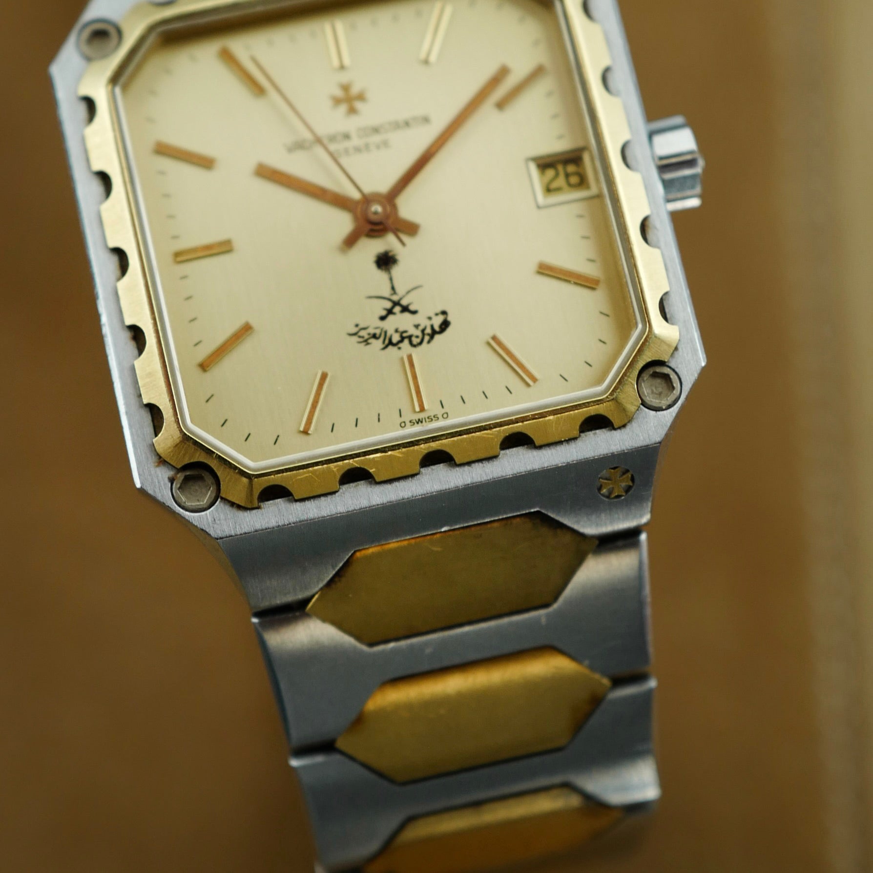 Vacheron Constantin - Vacheron Constantin Two-Tone 222 with Emblem of Saudi Arabia - The Keystone Watches