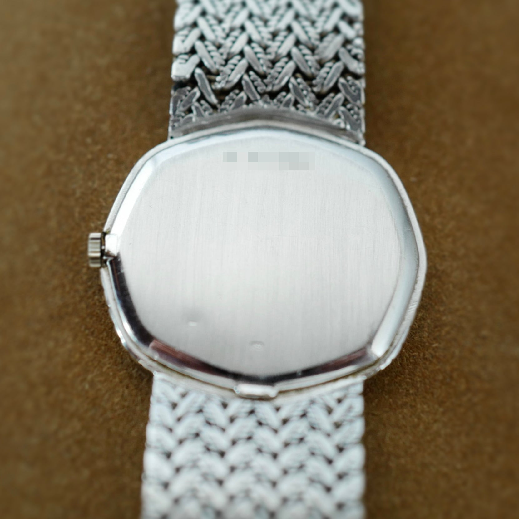Audemars Piguet White Gold Octagonal Bracelet Watch (New Arrival)