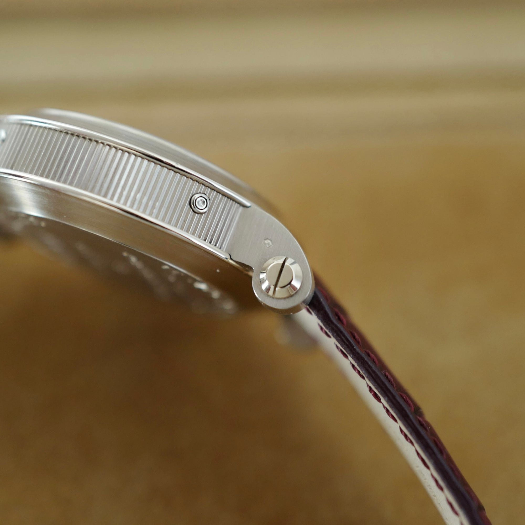 Franck Muller White Gold Perpetual Biretro Chronograph Watch Ref. 7000