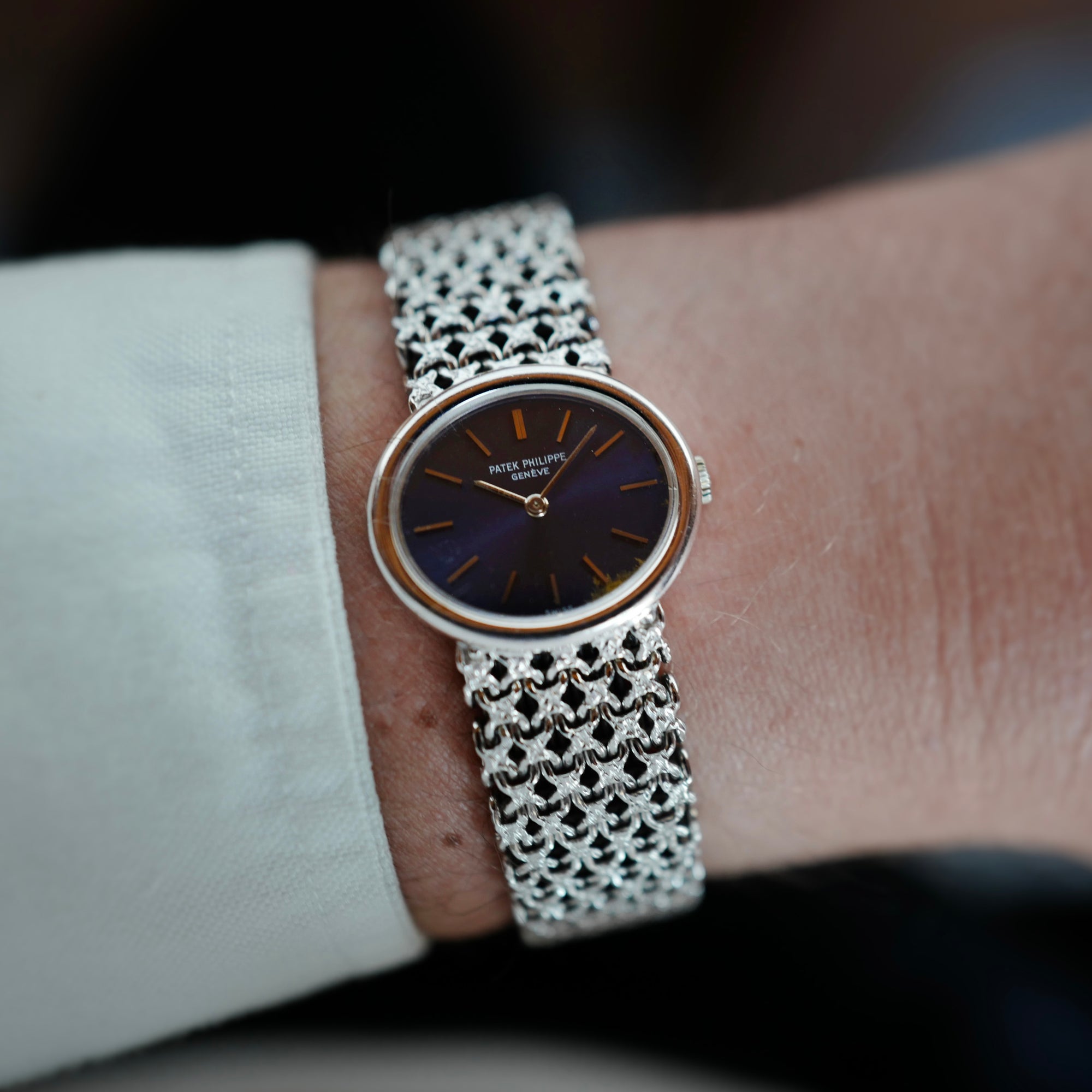 Patek Philippe White Gold Ellipse Ref.4176