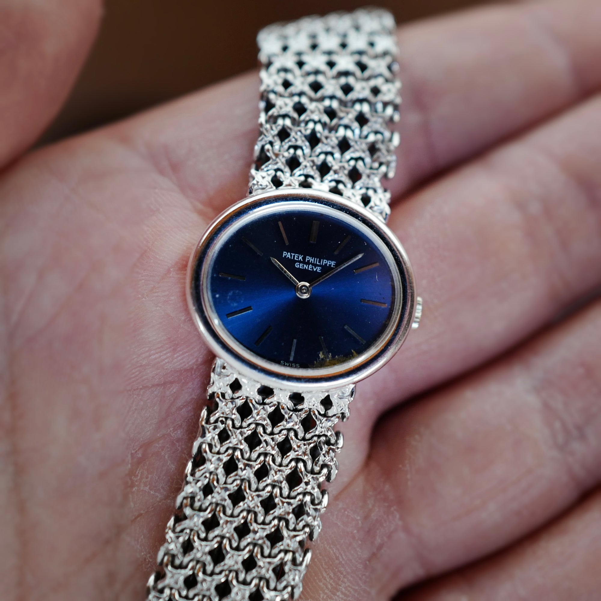 Patek Philippe White Gold Ellipse Ref.4176