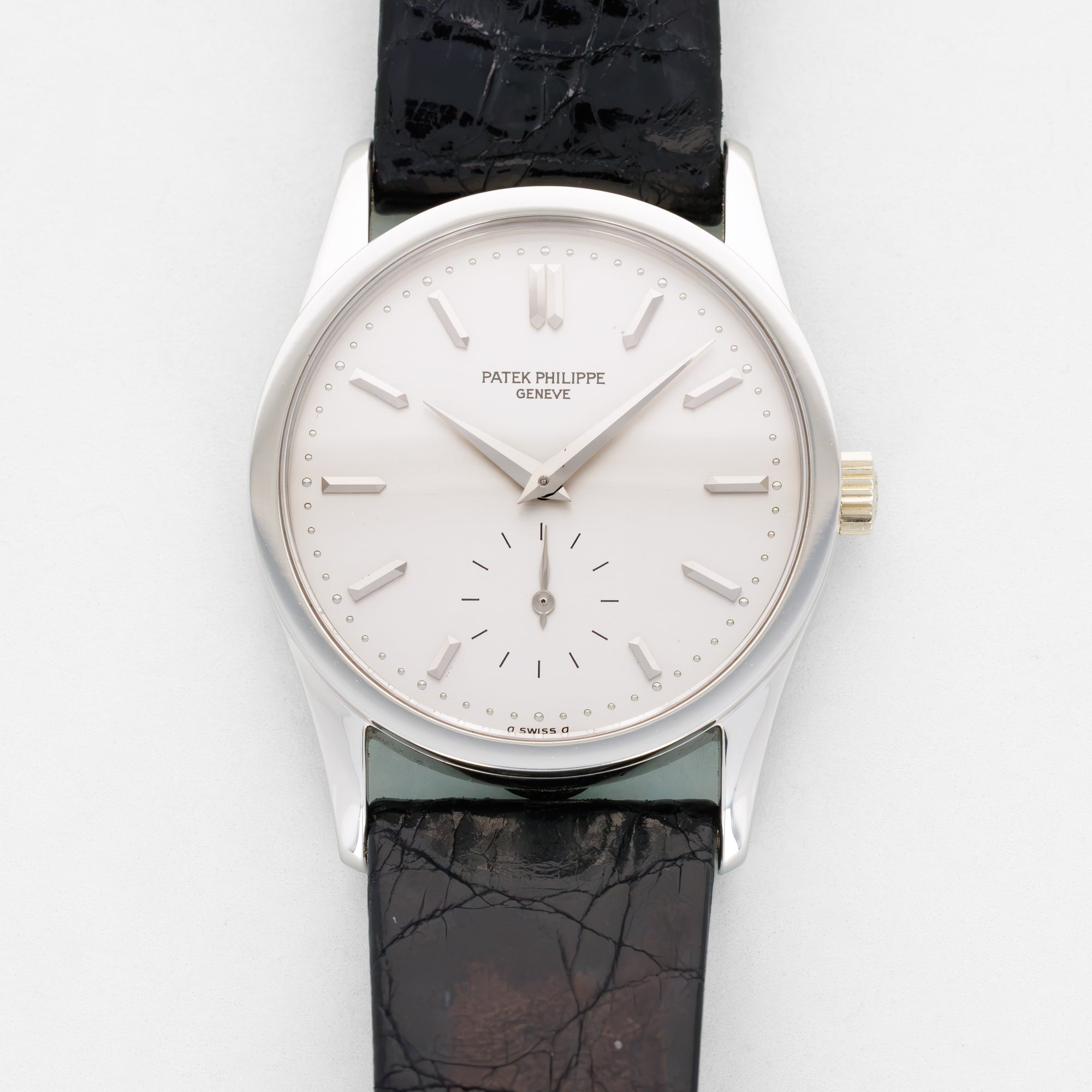 Patek Philippe Platinum Calatrava Watch Ref. 3796P