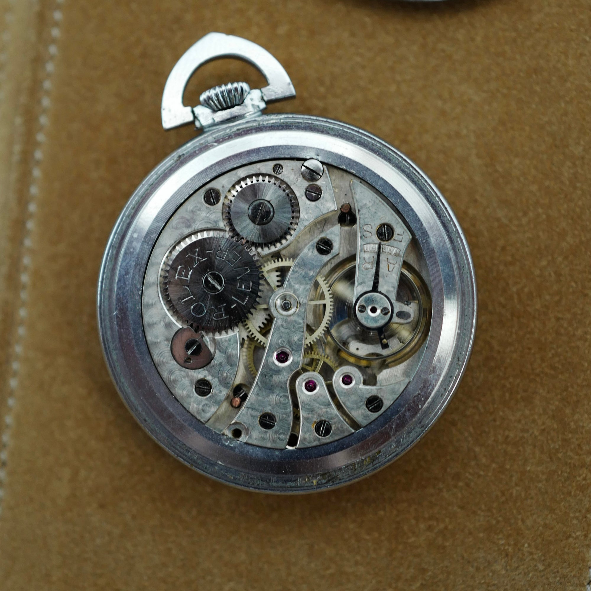 Rolex - Rolex Steel Pocket Watch, Circa 1930s - The Keystone Watches