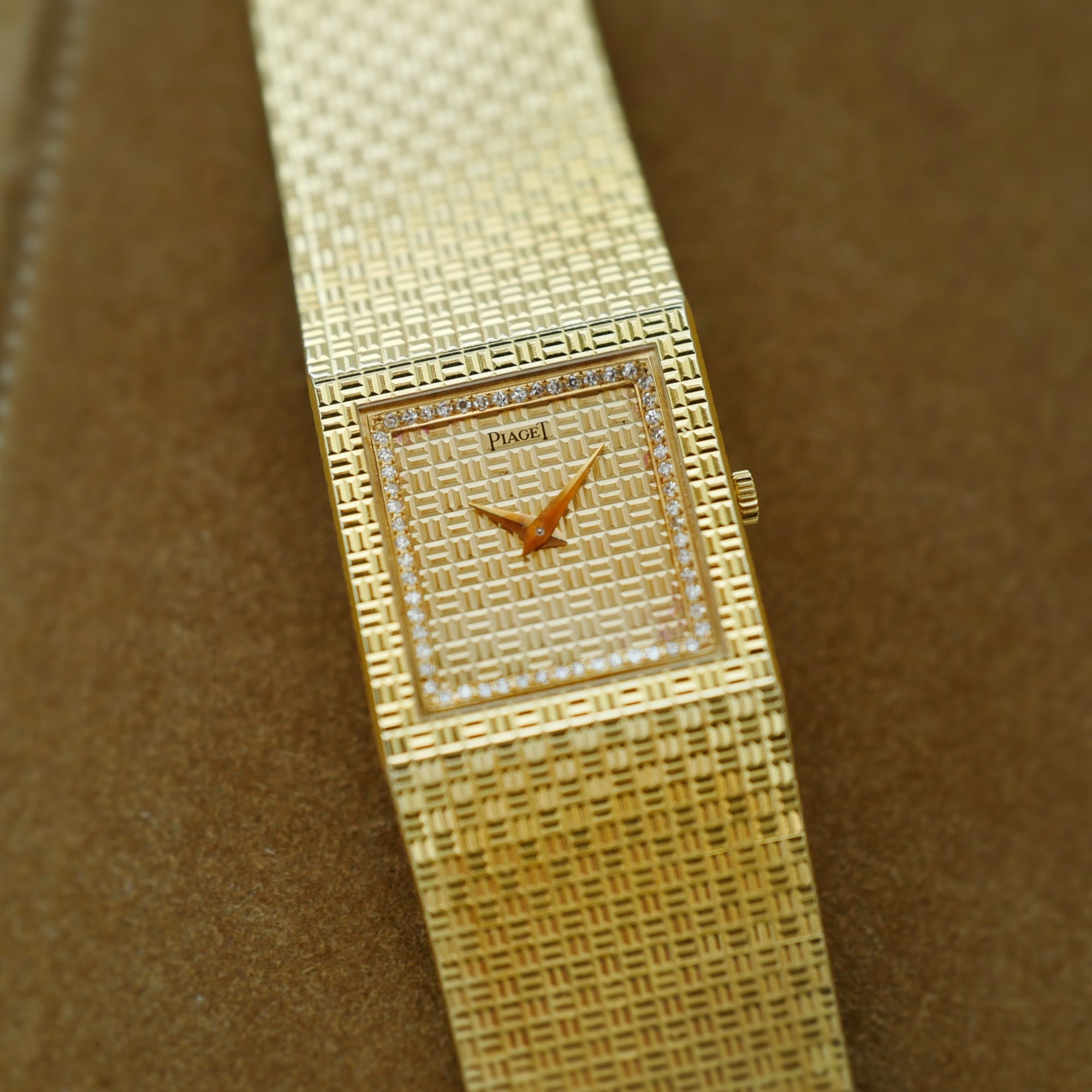 Piaget Yellow Gold Emperador Bracelet Watch Ref. 9131C5