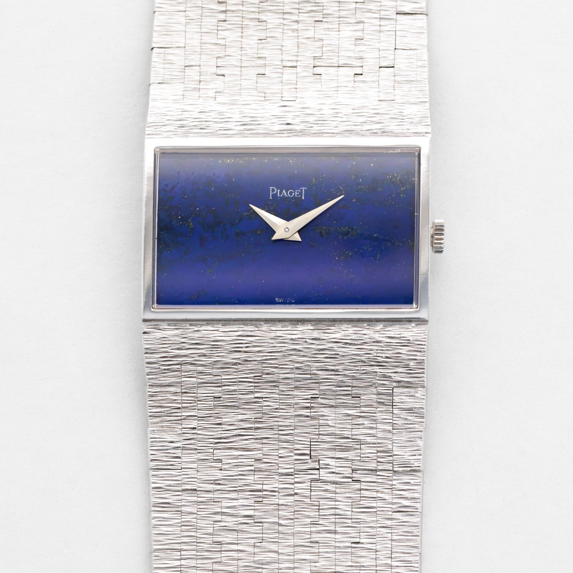 Piaget White Gold Ref. 92120A6 Bracelet Watch with Lapis Dial