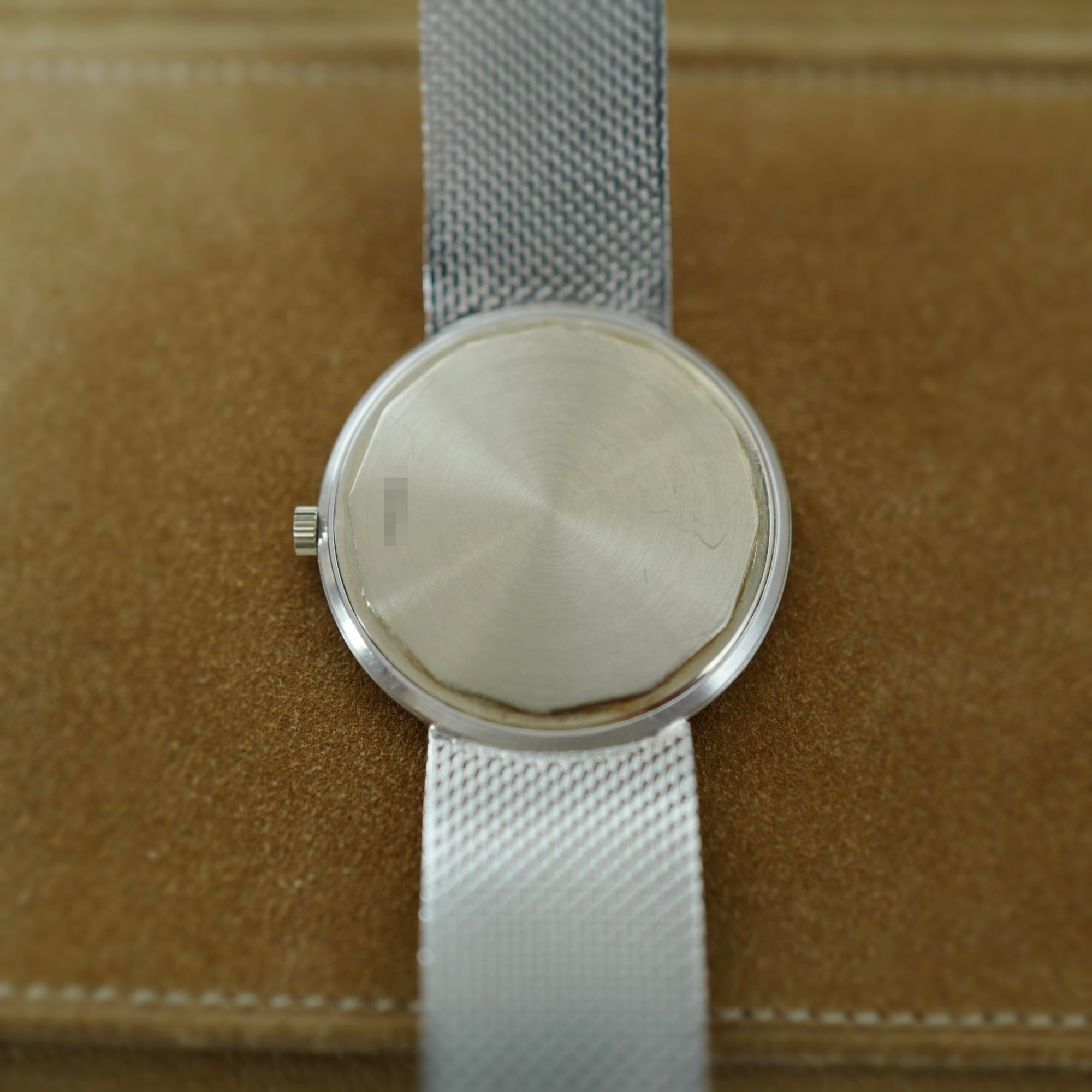 Audemars Piguet White Gold Round Automatic Bracelet Watch