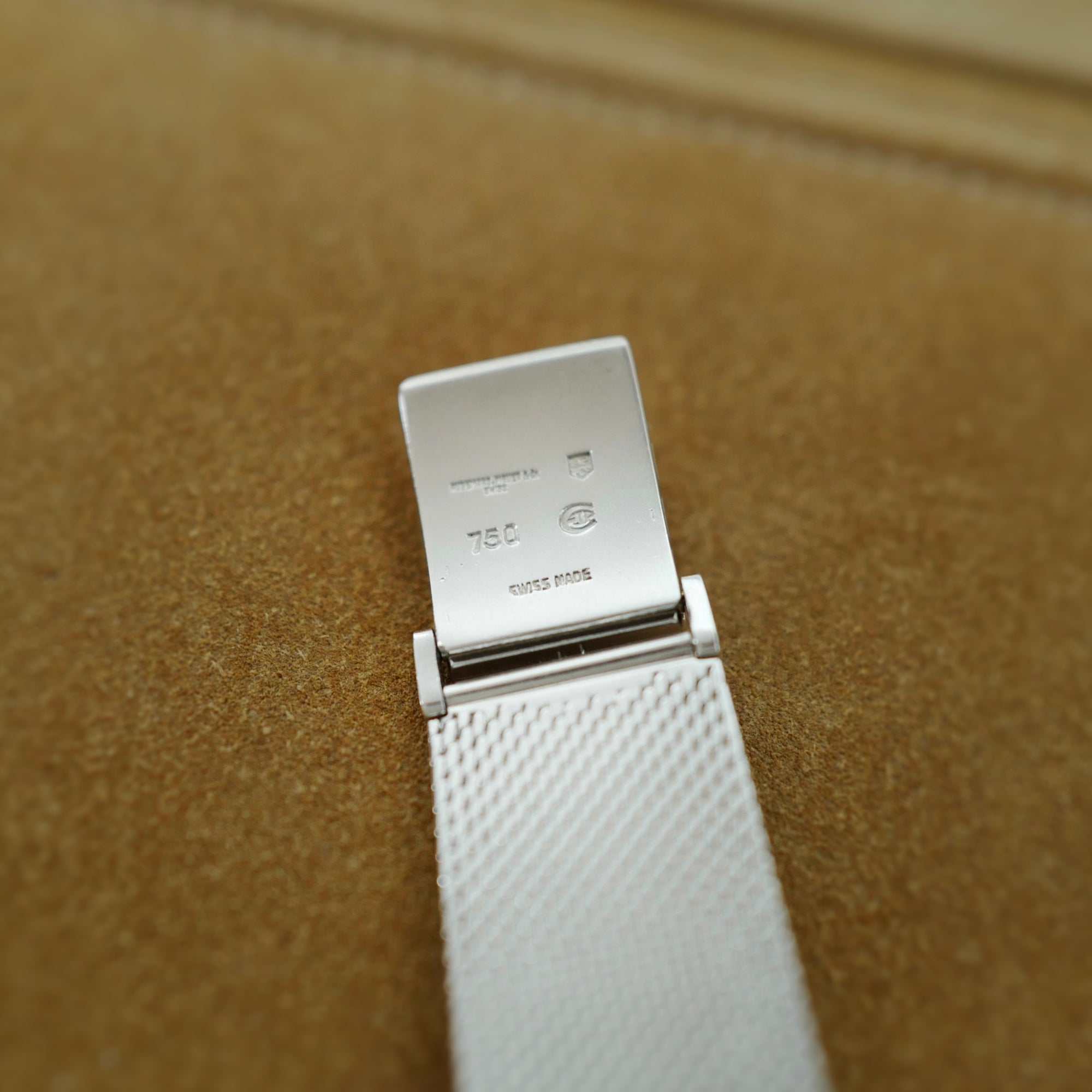 Audemars Piguet White Gold Round Automatic Bracelet Watch