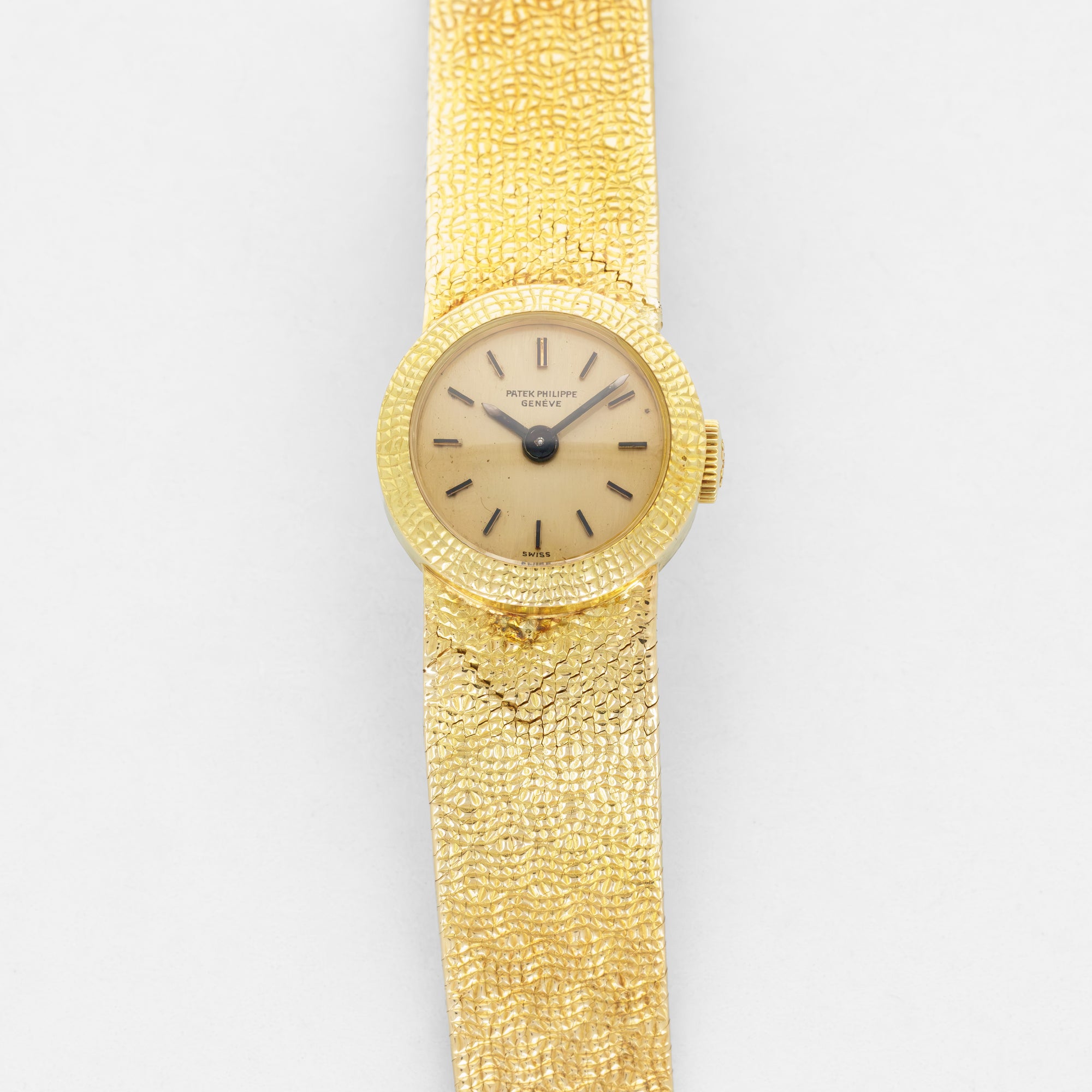 Patek Philippe Yellow Gold Bracelet Watch Ref. 3306