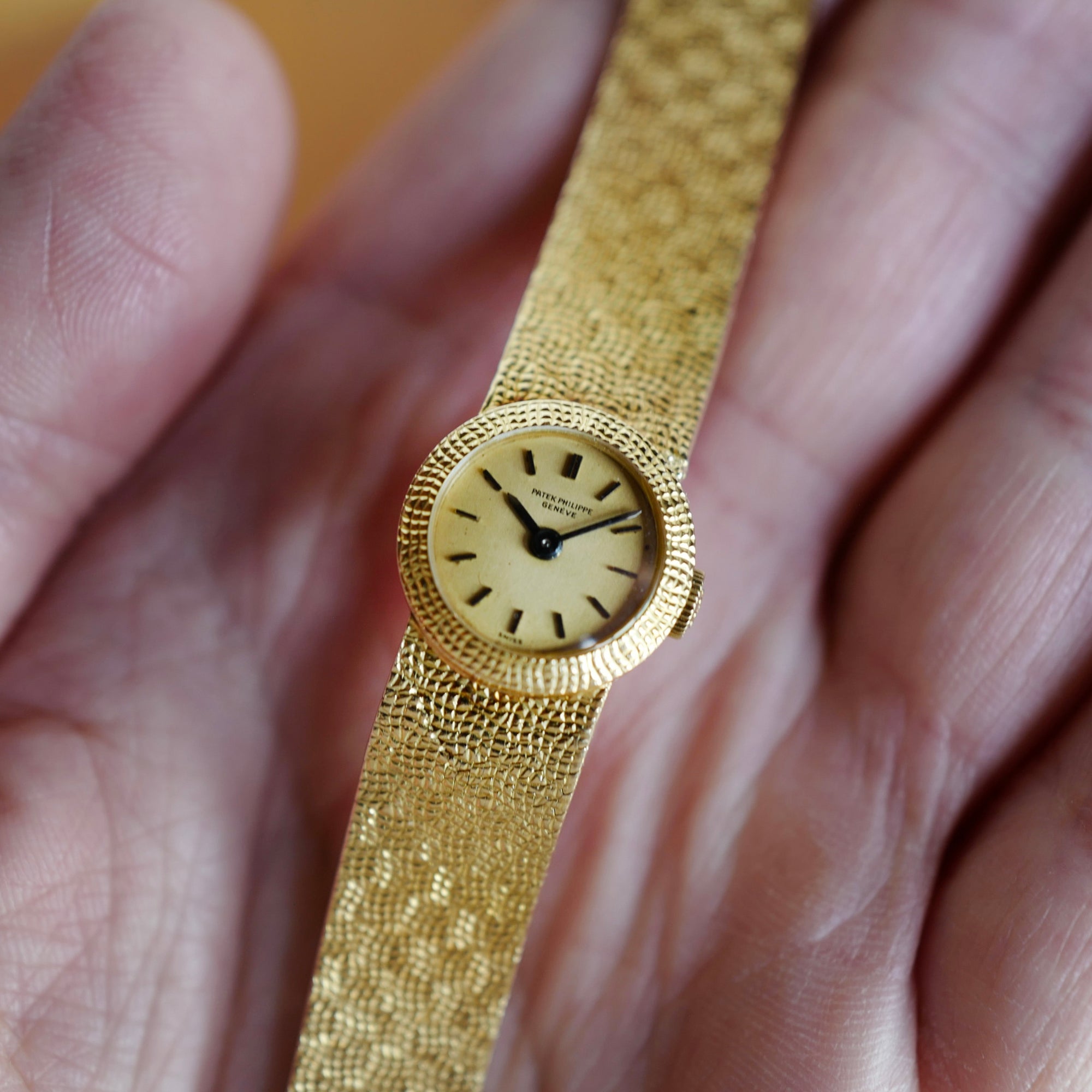 Patek Philippe Yellow Gold Bracelet Watch Ref. 3306