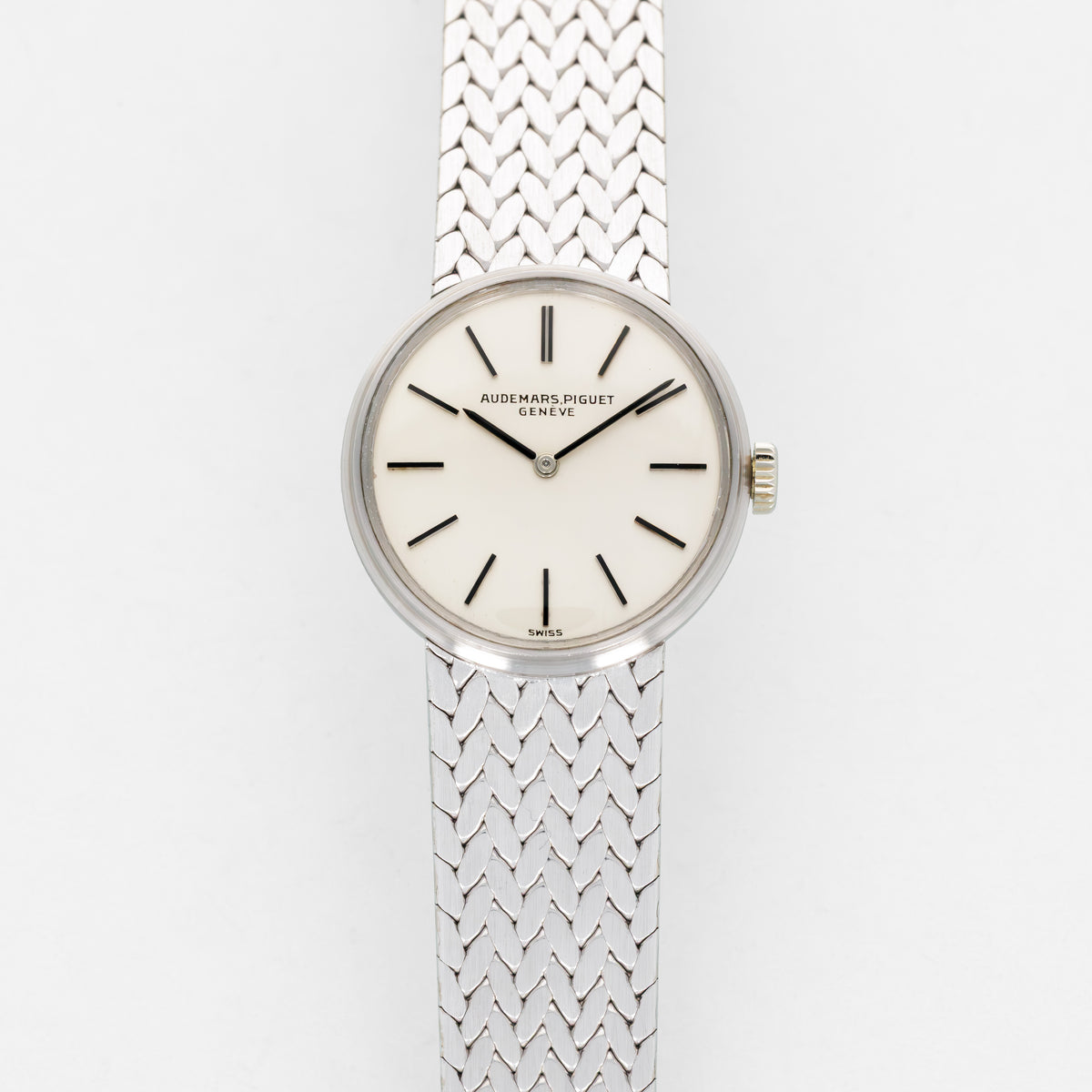 Audemars Piguet White Gold Bracelet Watch