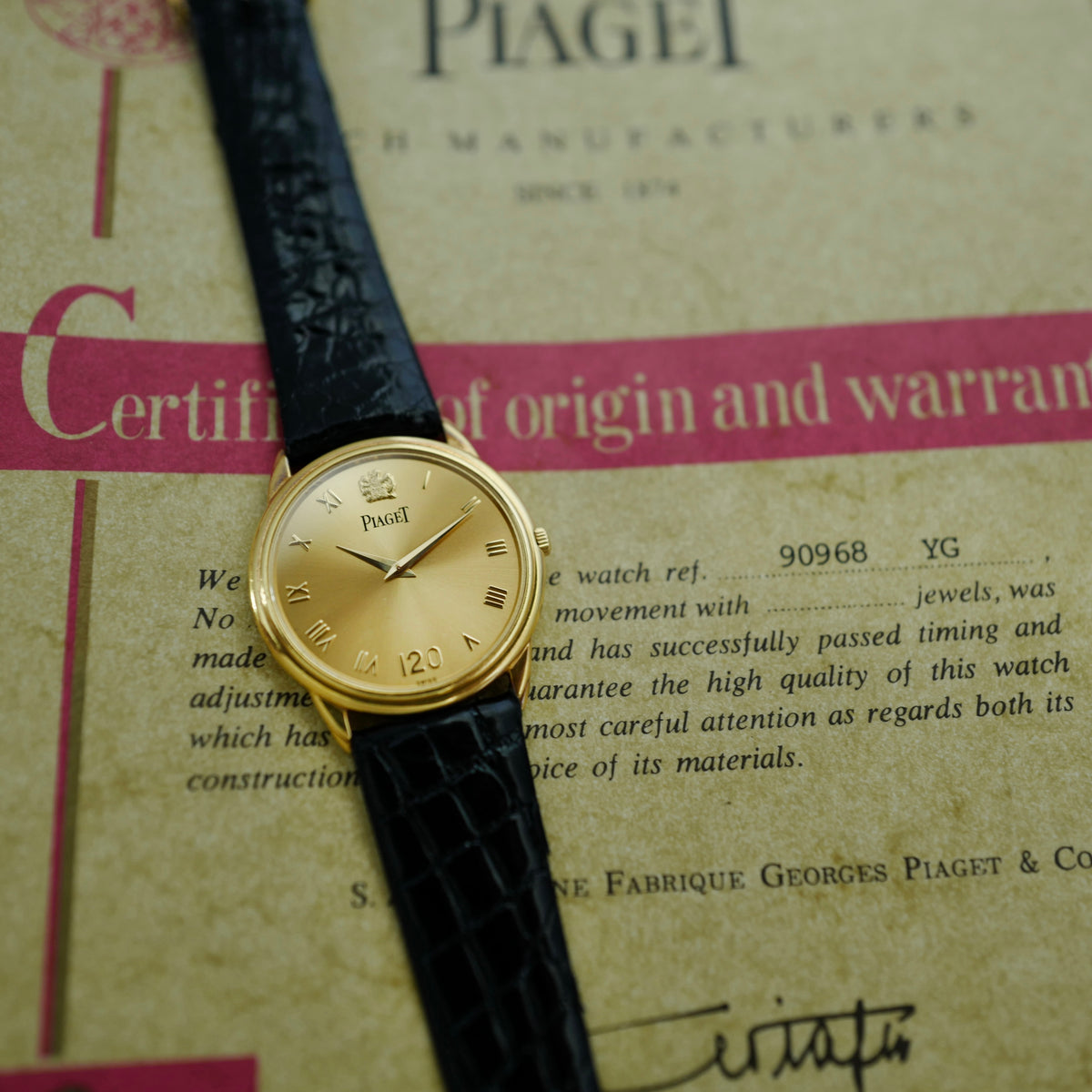 Piaget - Piaget Yellow Gold Gouverneur Ref. 90968TA, Limited 120th Anniversary Watch - The Keystone Watches