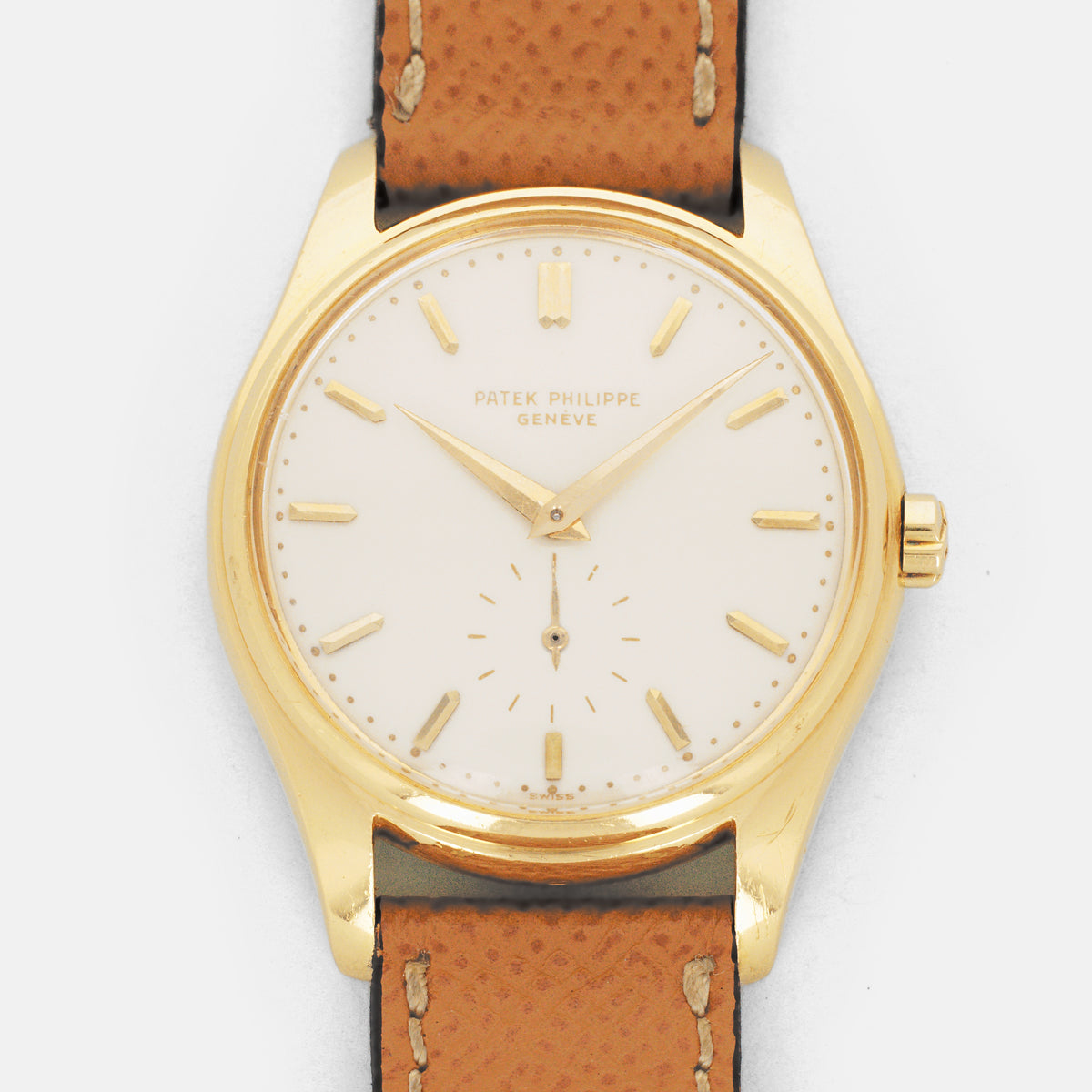 Patek Philippe Yellow Gold Enamel Dial Calatrava Watch Ref. 2526