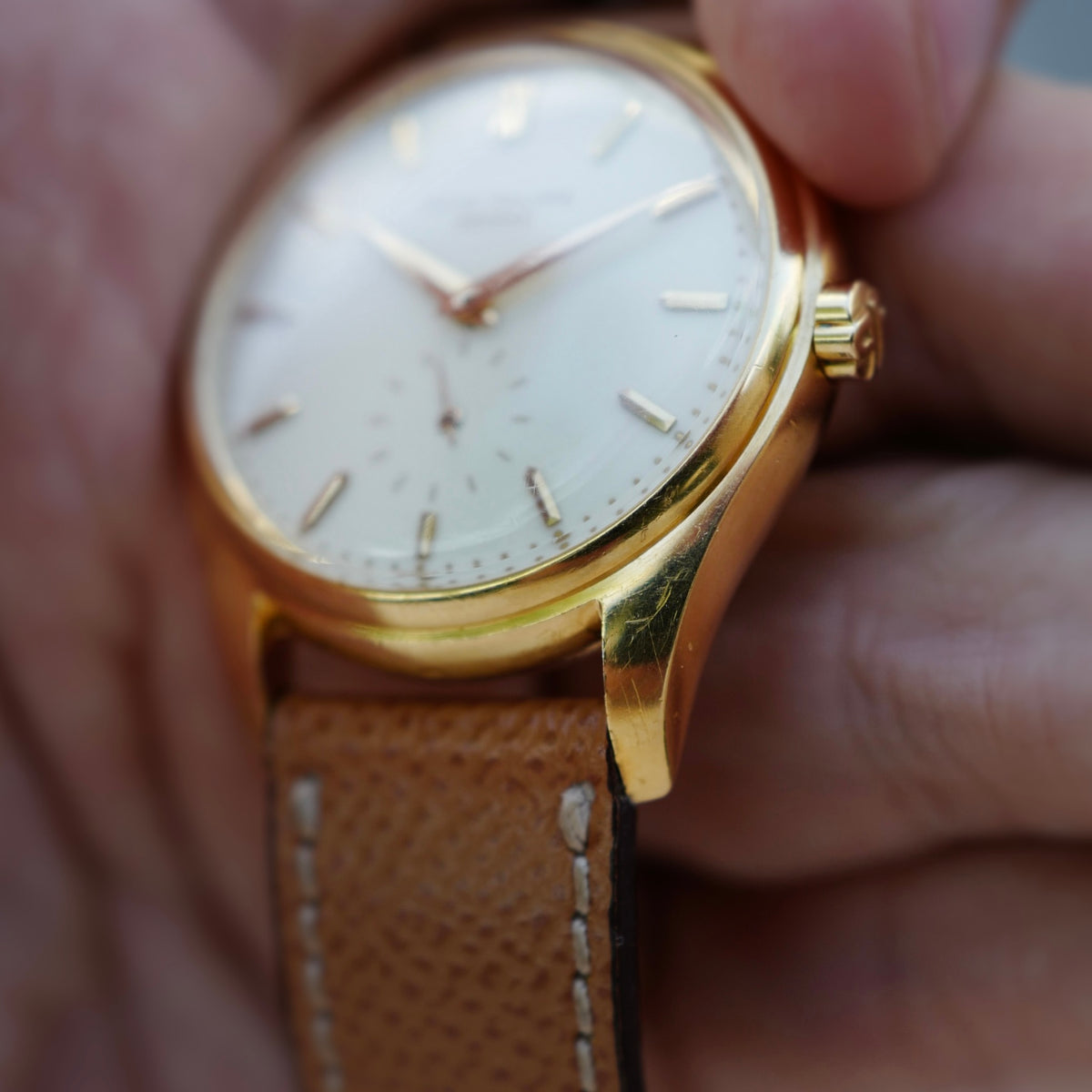 Patek Philippe Yellow Gold Enamel Dial Calatrava Watch Ref. 2526