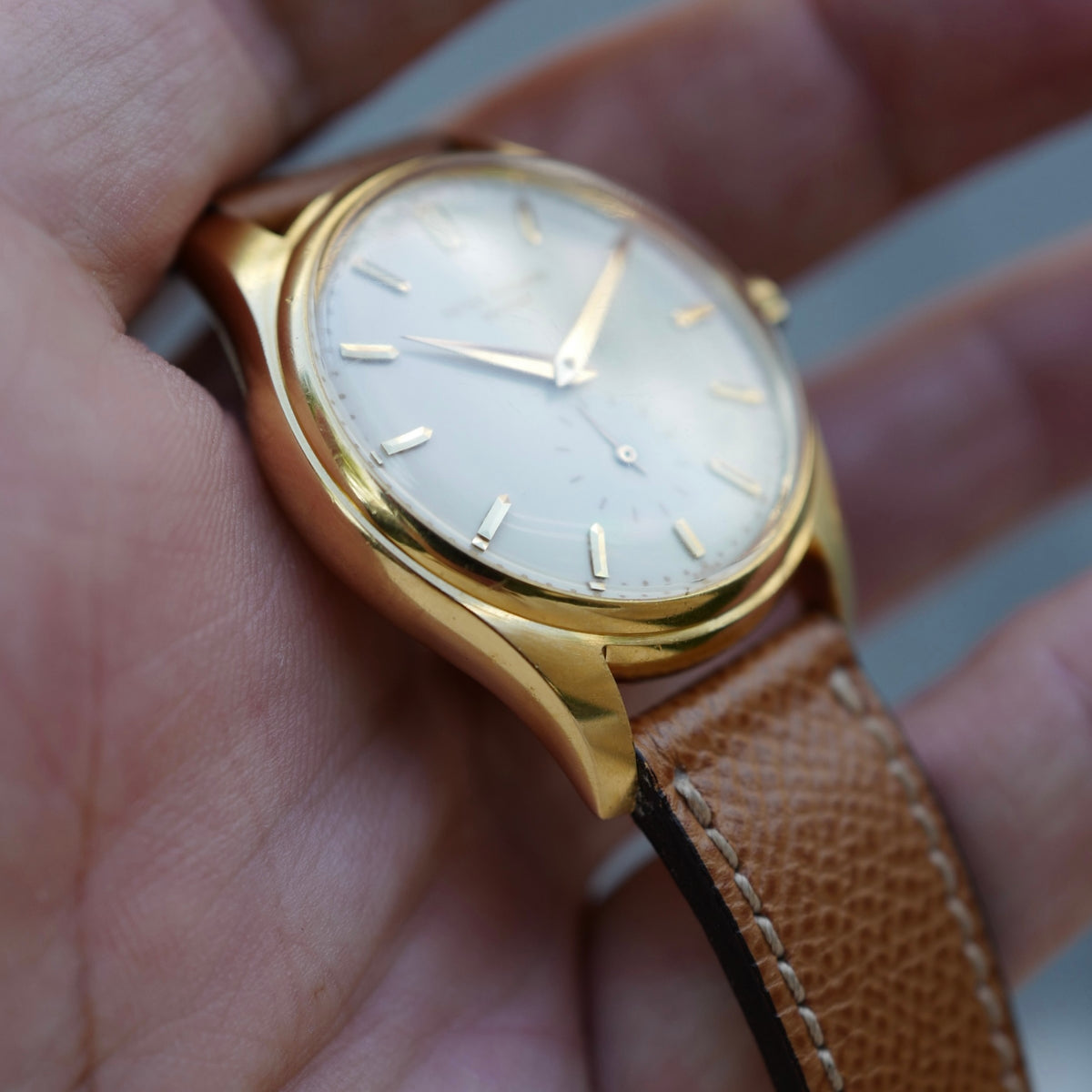 Patek Philippe Yellow Gold Enamel Dial Calatrava Watch Ref. 2526