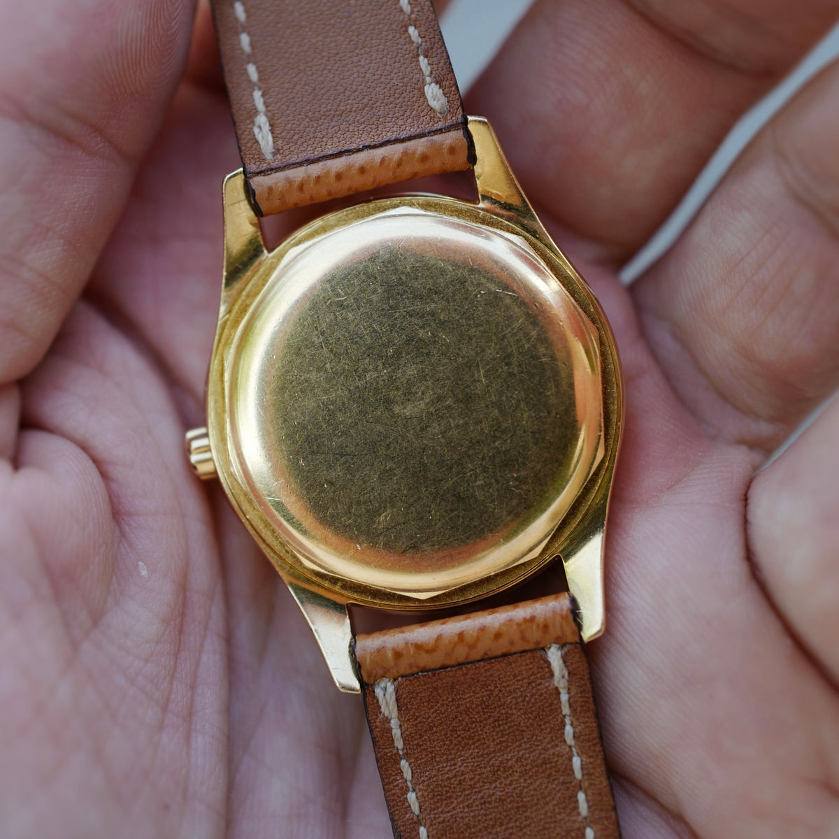 Patek Philippe Yellow Gold Enamel Dial Calatrava Watch Ref. 2526