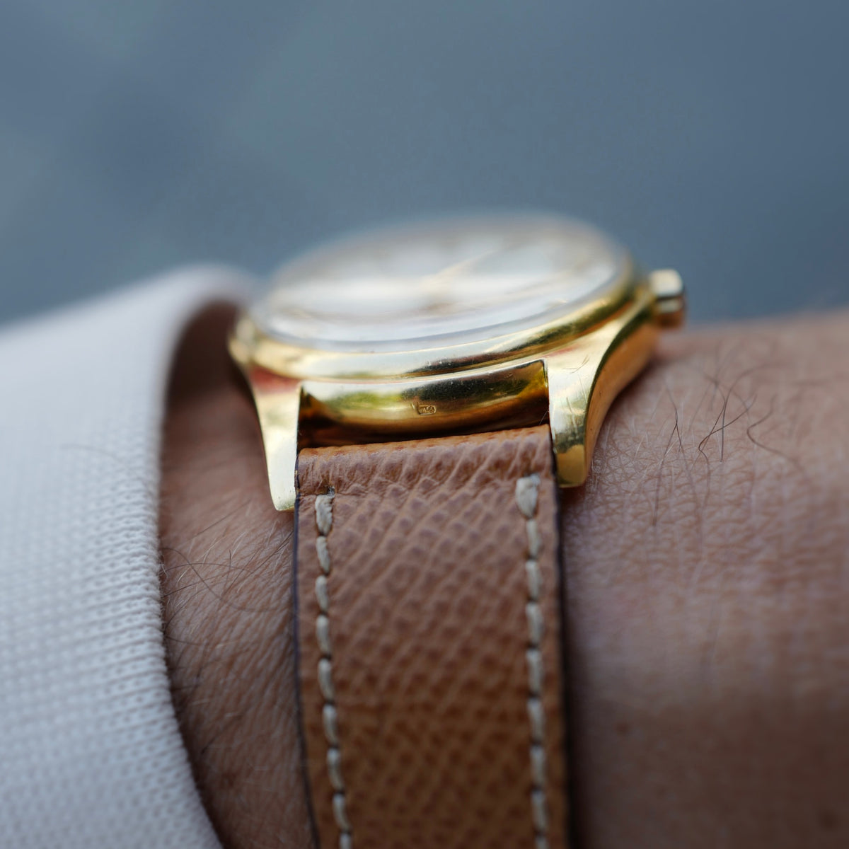 Patek Philippe Yellow Gold Enamel Dial Calatrava Watch Ref. 2526