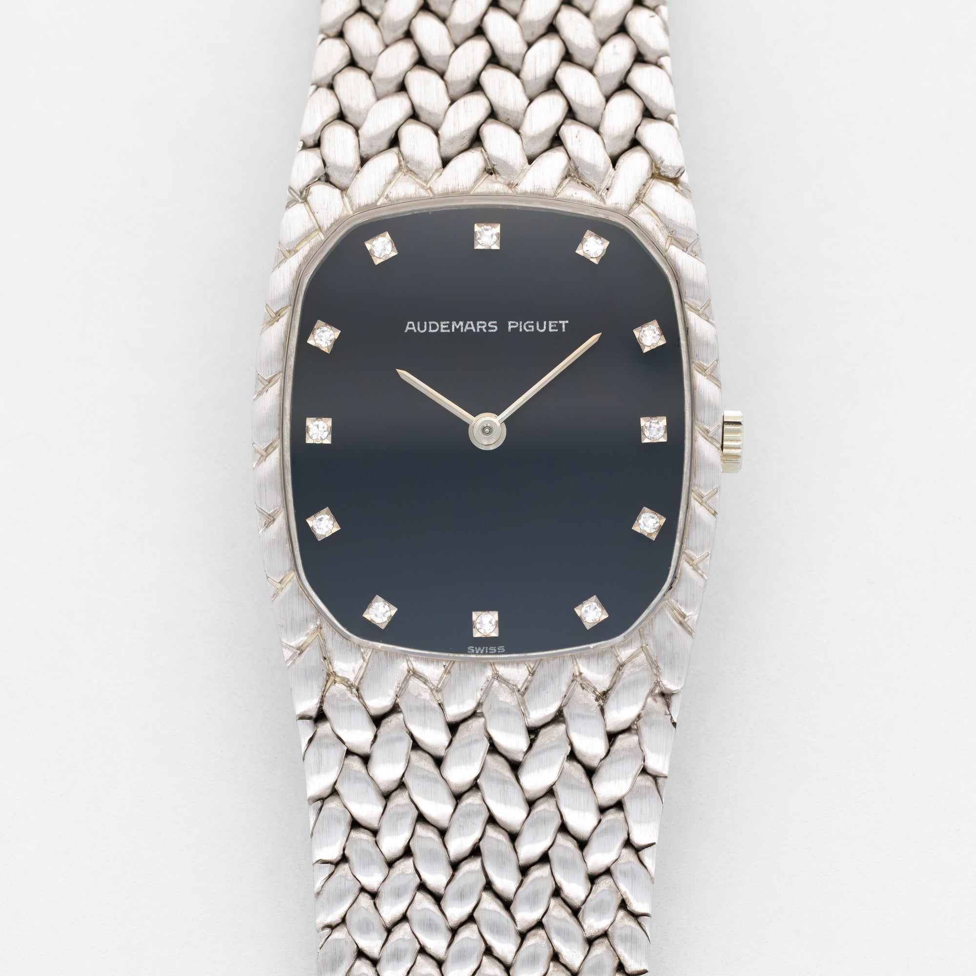 Audemars Piguet White Gold Cobra Bracelet Watch
