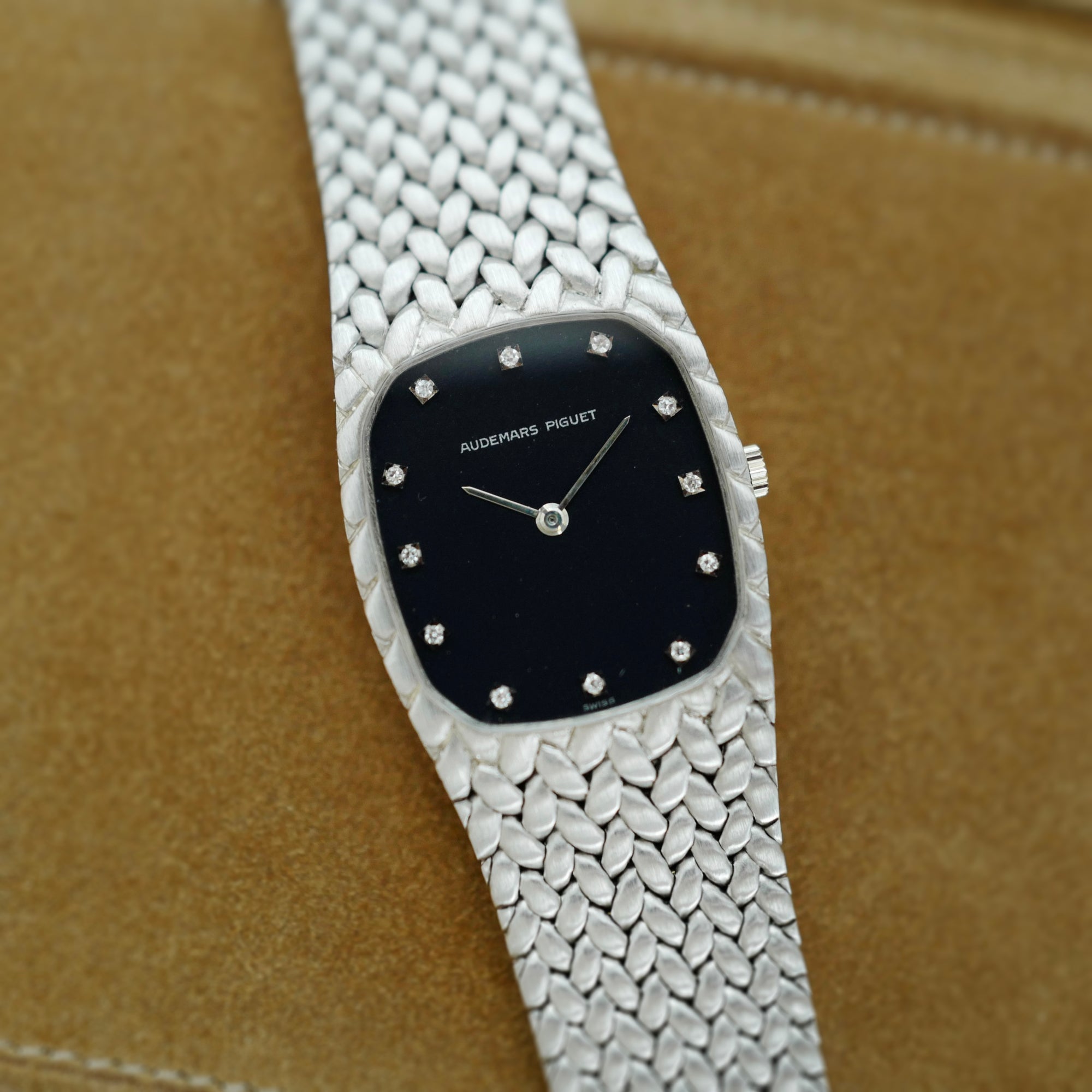 Audemars Piguet White Gold Cobra Bracelet Watch