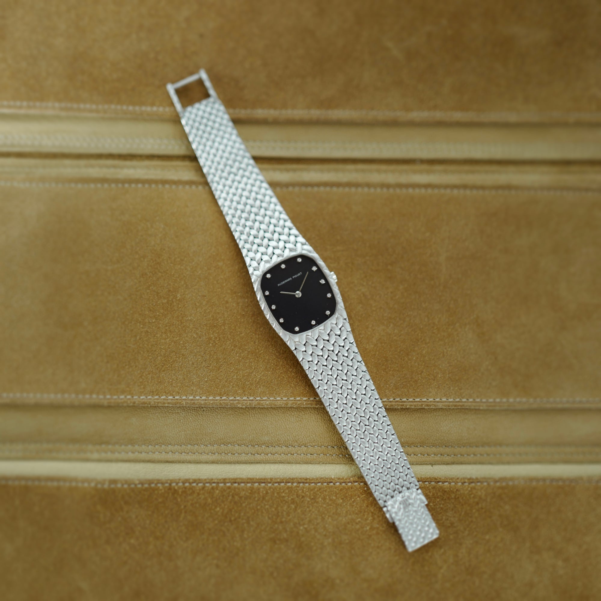 Audemars Piguet White Gold Cobra Bracelet Watch