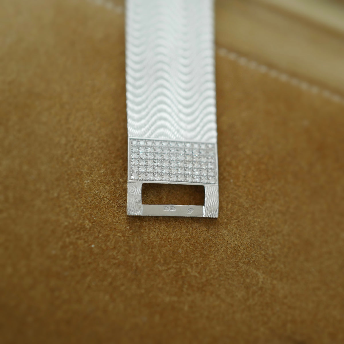 Vacheron Constantin White Gold Octagonal Bracelet Watch with Diamonds