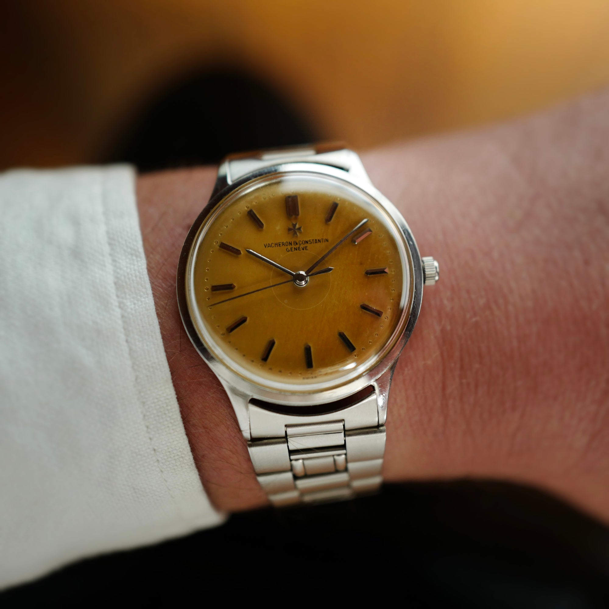 Vacheron Constantin Steel Watch Ref. 4301 with Tropical Dial