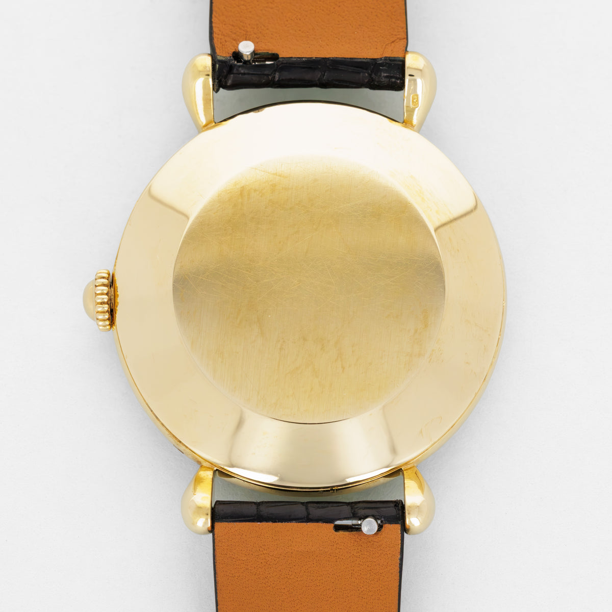 Vacheron Constantin Yellow Gold Watch with Star Numerals and Tear Drop Lugs
