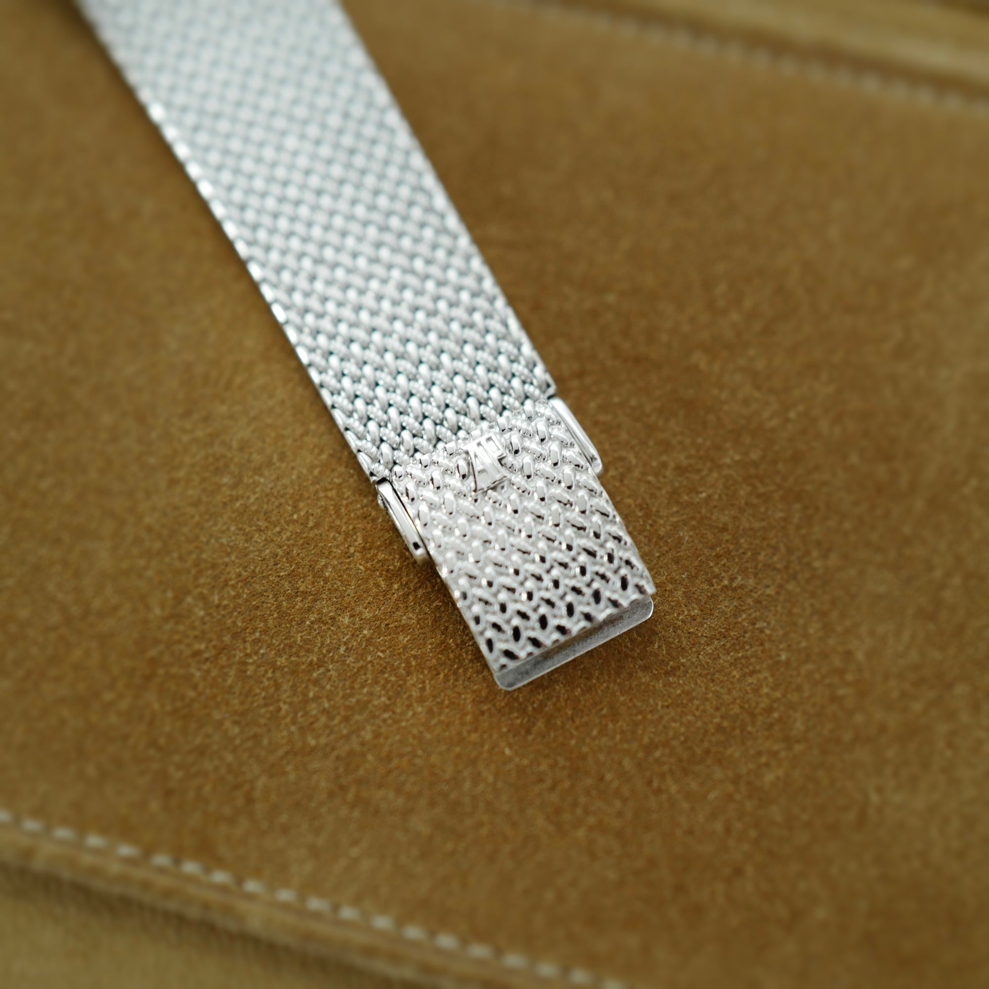 Audemars Piguet White Gold Cobra-Style Bracelet Watch