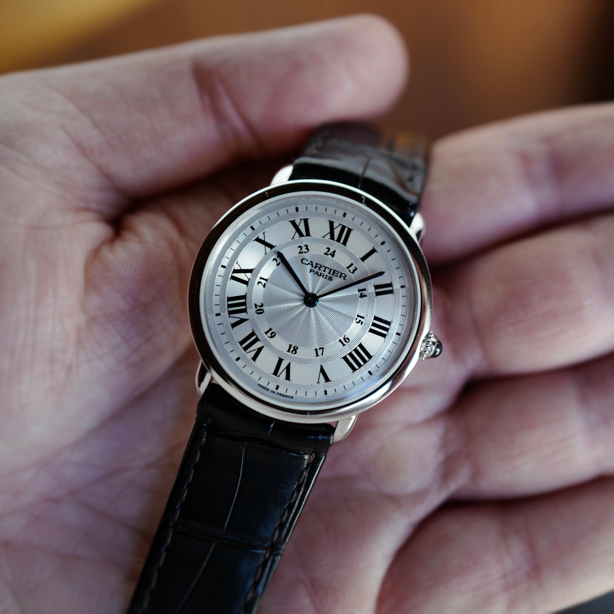 Cartier - Cartier Platinum Ronde Louis Cartier Ref. W1528051 - The Keystone Watches